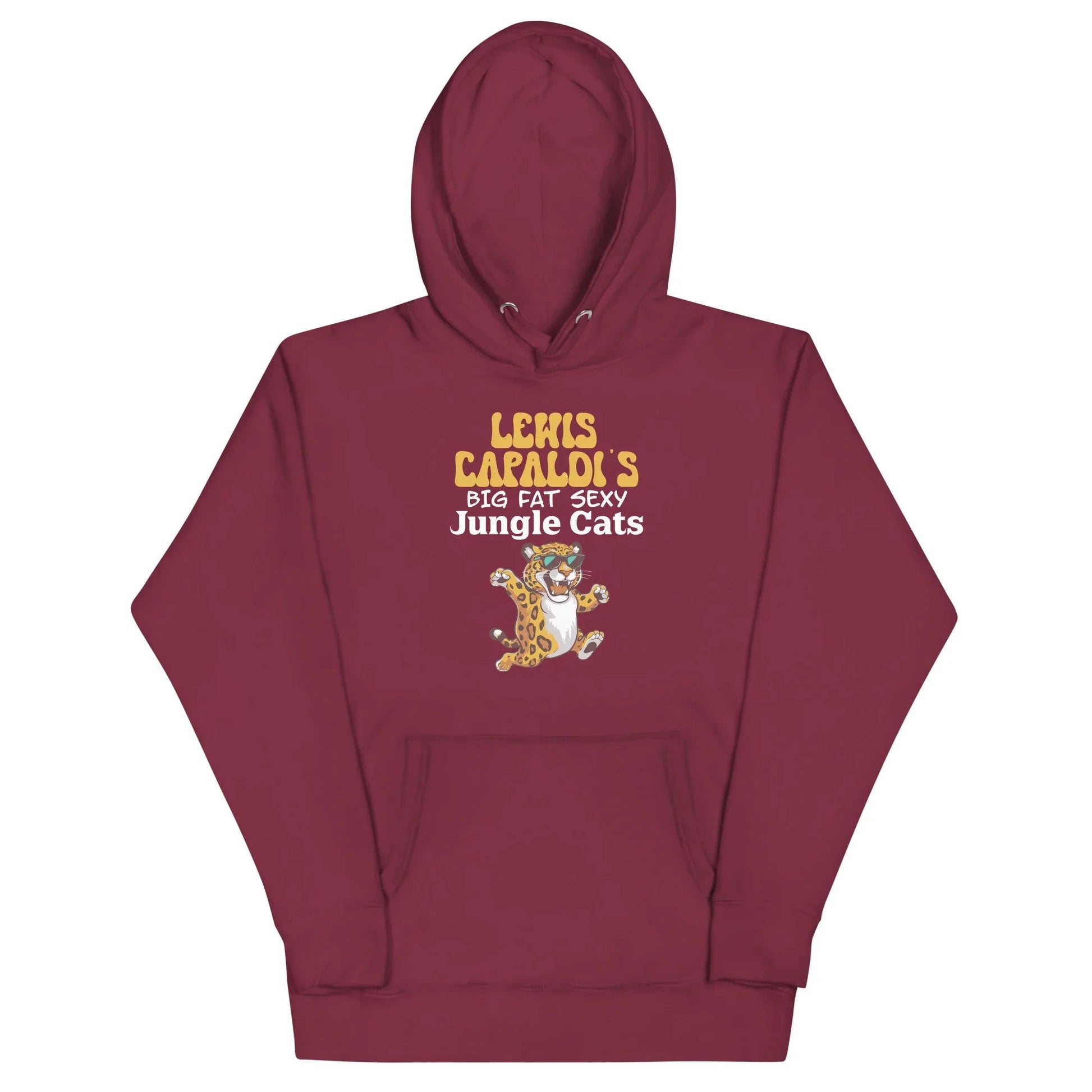 Lewis Capaldi Big Fat Sexy Jungle Cats Hoodie - Unisex Graphic Sweatshirt Alcyone213k