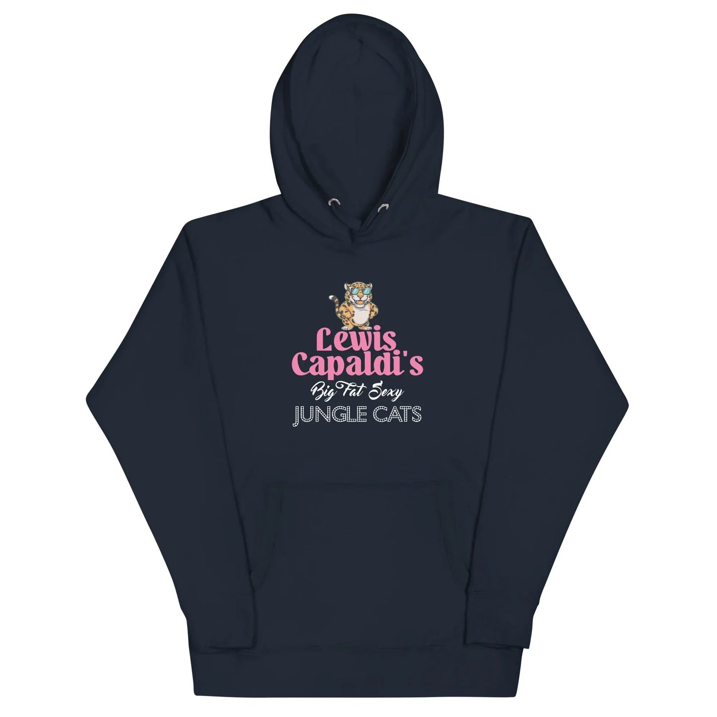 Lewis Capaldi "Big Fat Sexy Jungle Cats" Unisex Hoodie Alcyone213k