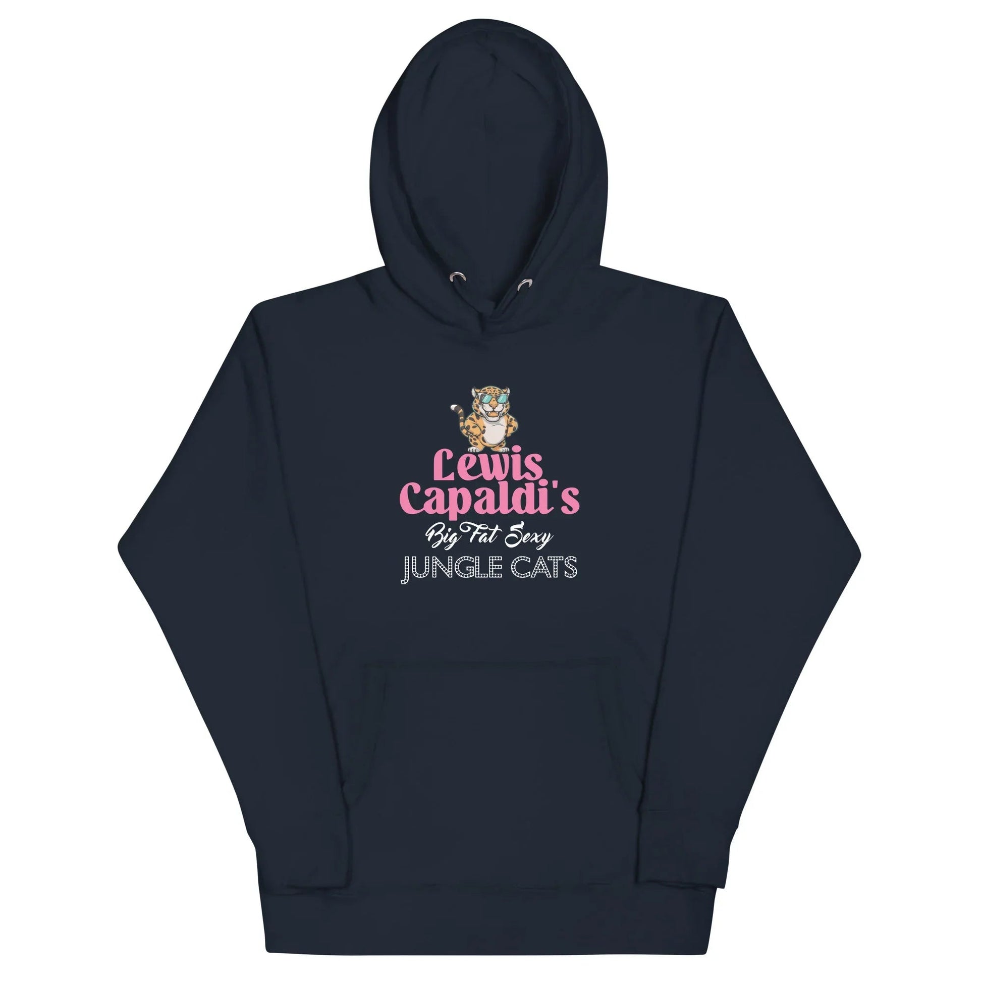 Lewis Capaldi "Big Fat Sexy Jungle Cats" Unisex Hoodie Alcyone213k