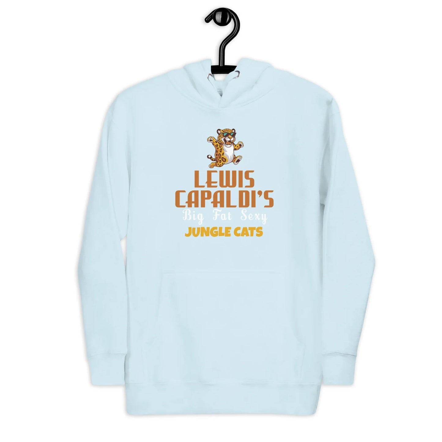 Lewis Capaldi "Big Fat Sexy Jungle Cats" Unisex Hoodie Alcyone213k
