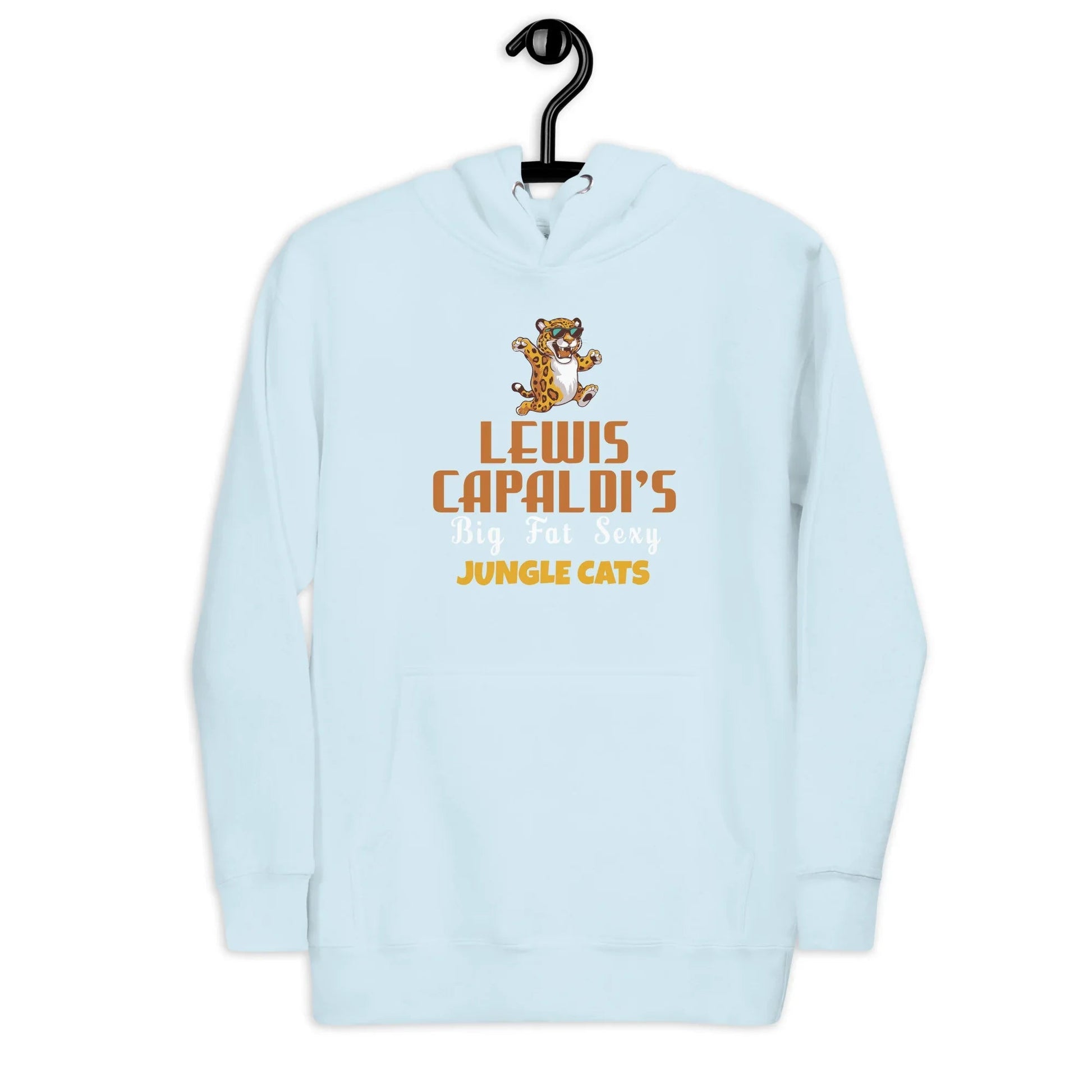 Lewis Capaldi "Big Fat Sexy Jungle Cats" Unisex Hoodie Alcyone213k