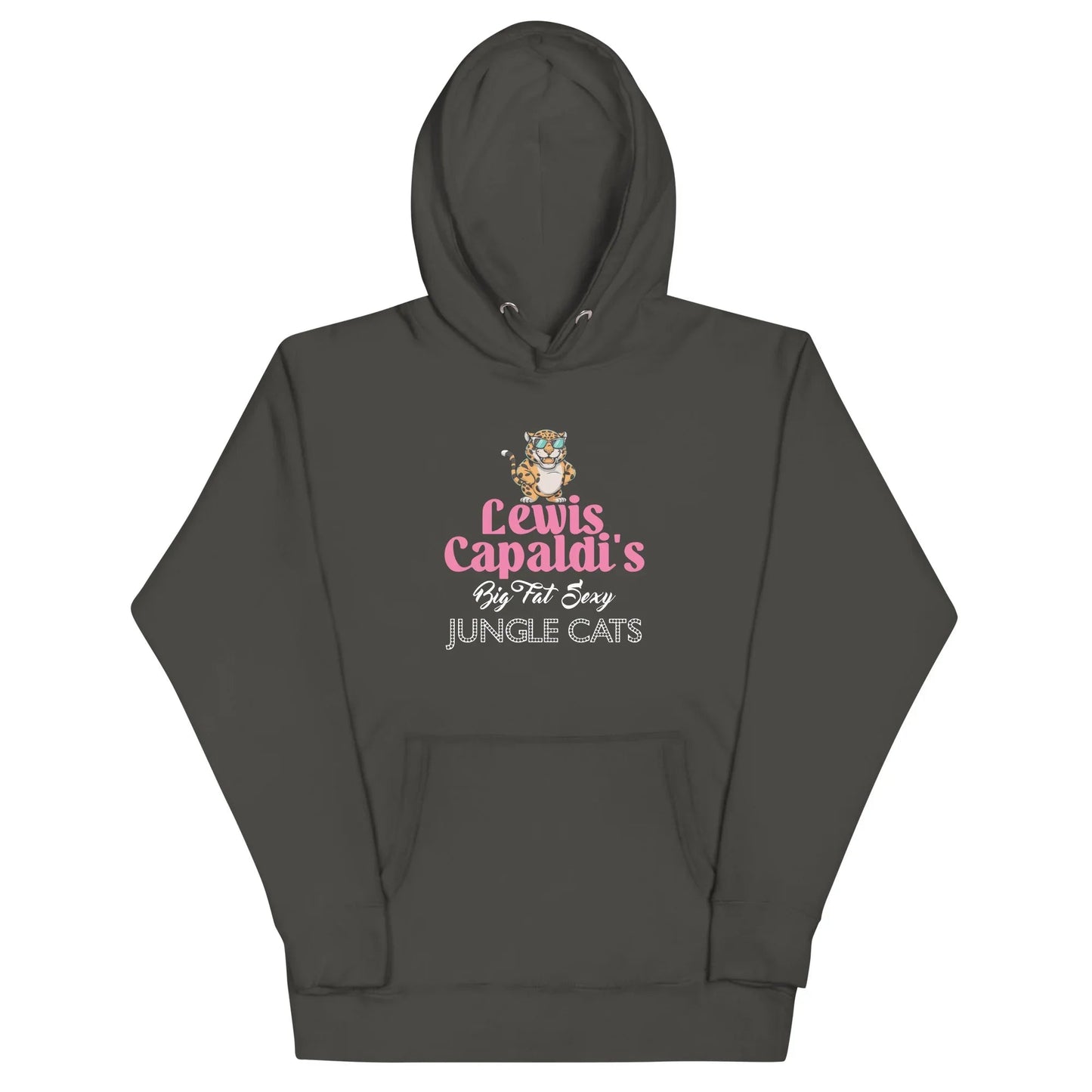 Lewis Capaldi "Big Fat Sexy Jungle Cats" Unisex Hoodie Alcyone213k