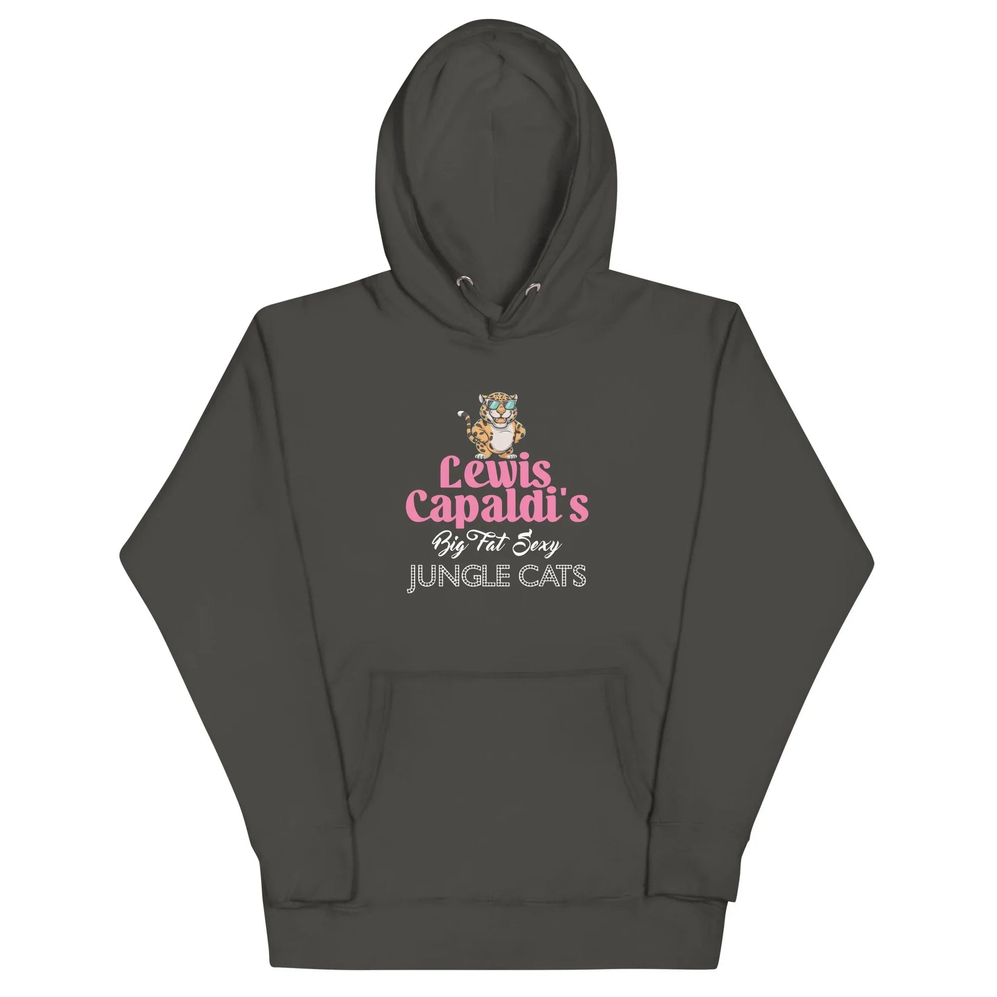 Lewis Capaldi "Big Fat Sexy Jungle Cats" Unisex Hoodie Alcyone213k