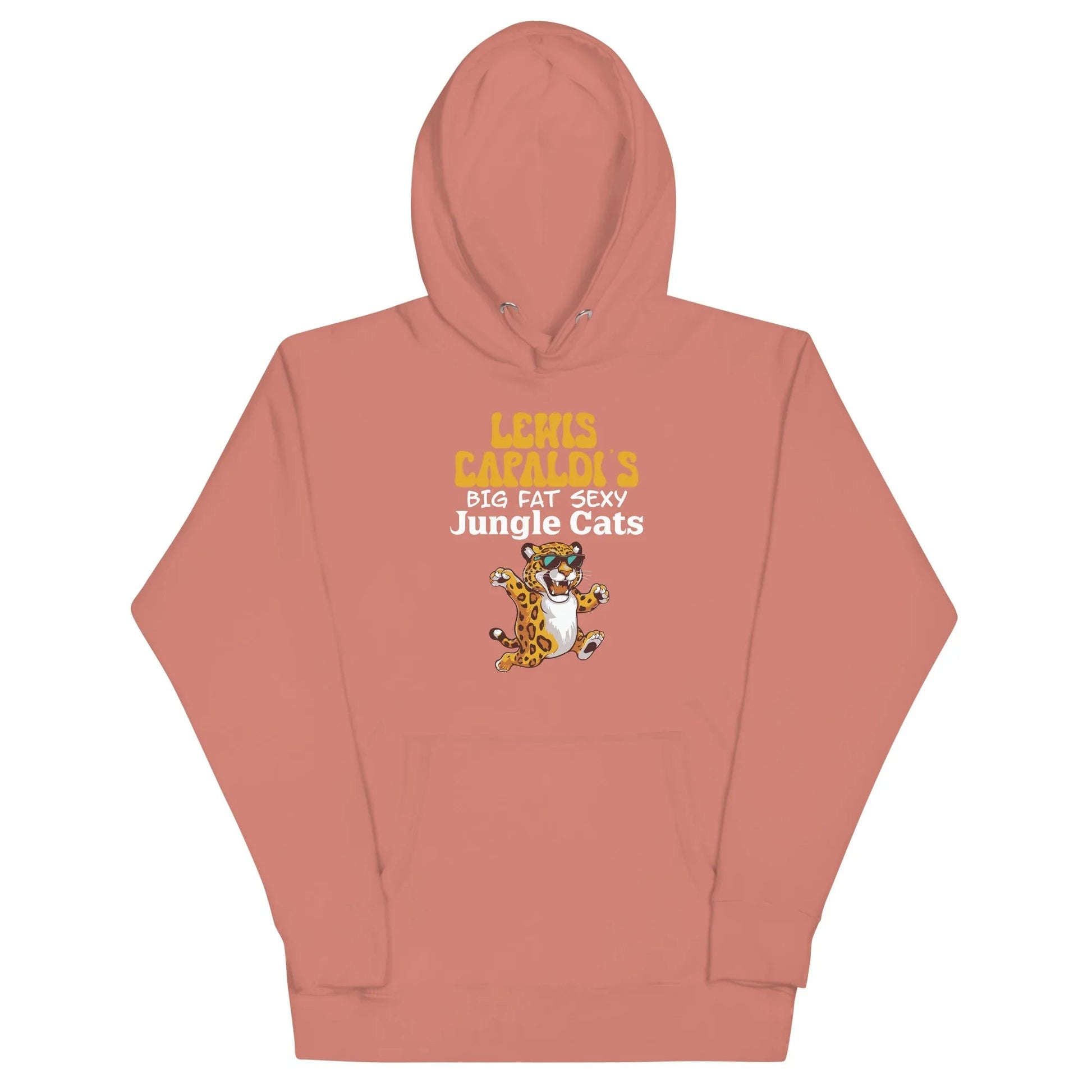 Lewis Capaldi Big Fat Sexy Jungle Cats Hoodie - Unisex Graphic Sweatshirt Alcyone213k