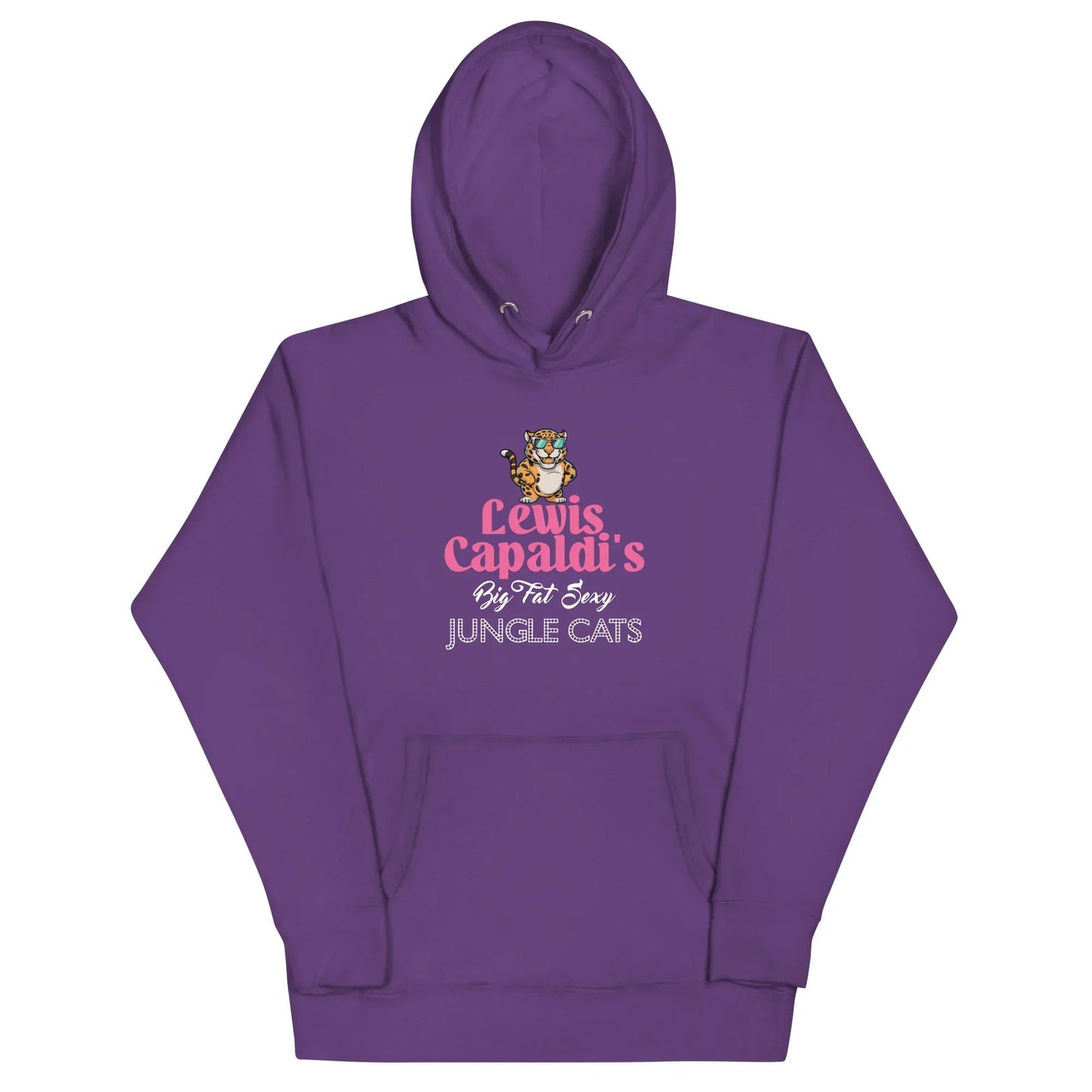 Lewis Capaldi "Big Fat Sexy Jungle Cats" Unisex Hoodie Alcyone213k