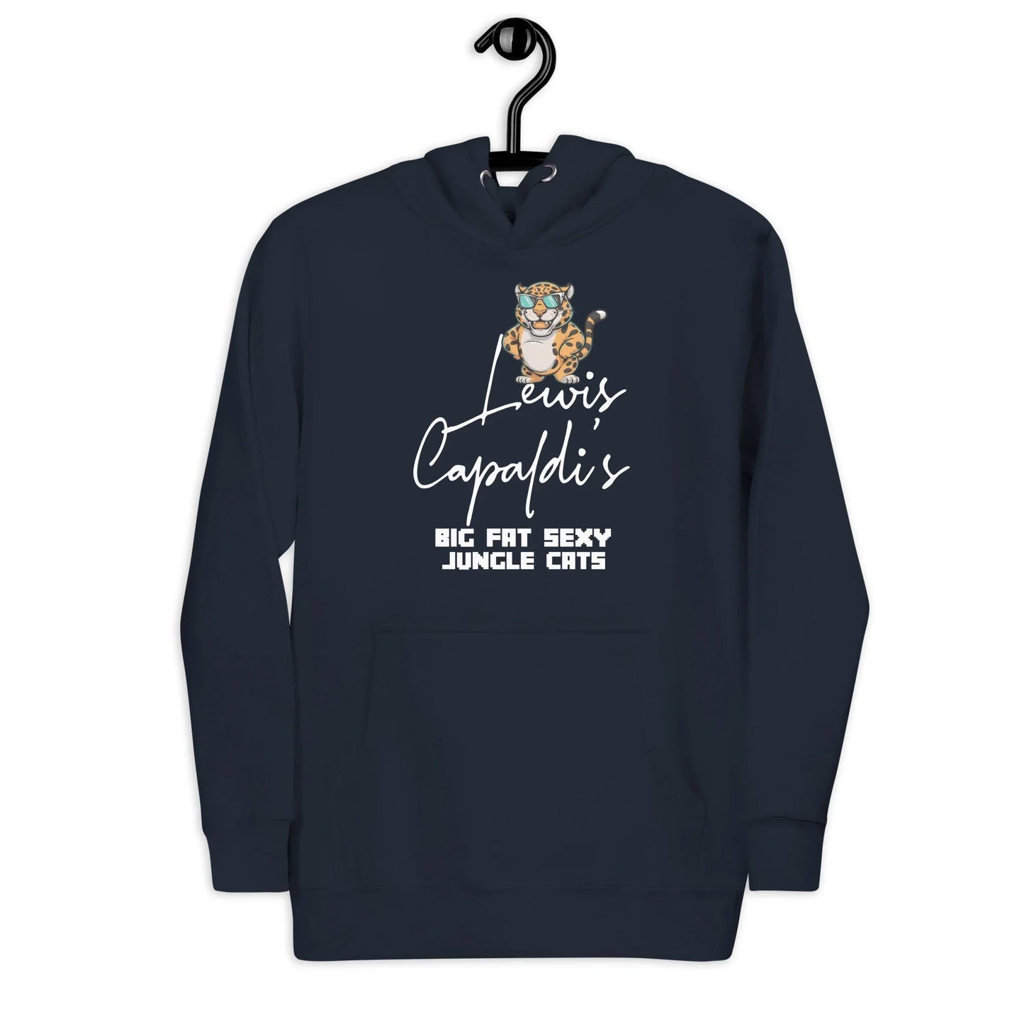 Lewis Capaldi "Big Fat Sexy Jungle Cats" Unisex Hoodie | Alcyone213k Alcyone213k