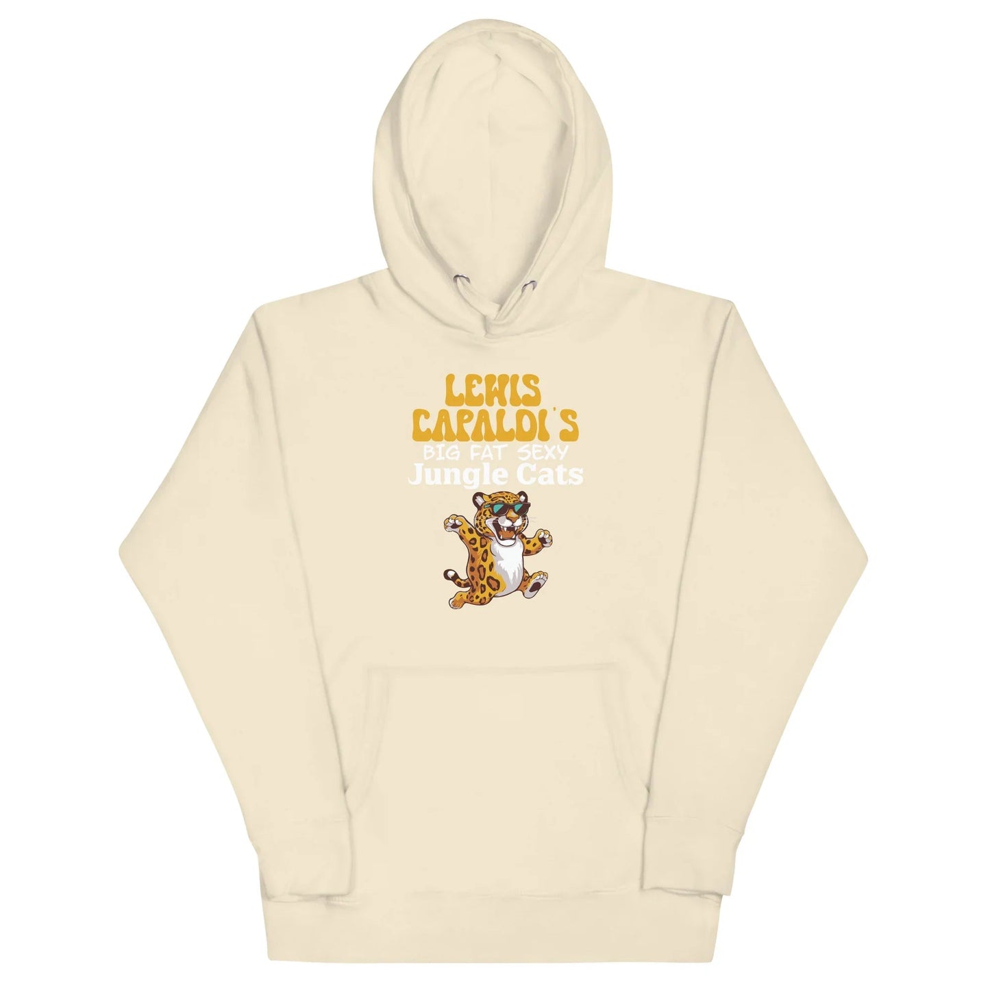 Lewis Capaldi Big Fat Sexy Jungle Cats Hoodie - Unisex Graphic Sweatshirt Alcyone213k