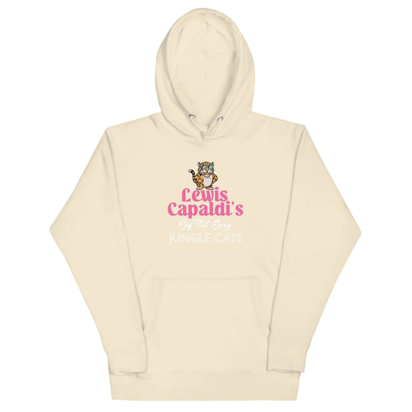 Lewis Capaldi "Big Fat Sexy Jungle Cats" Unisex Hoodie Alcyone213k