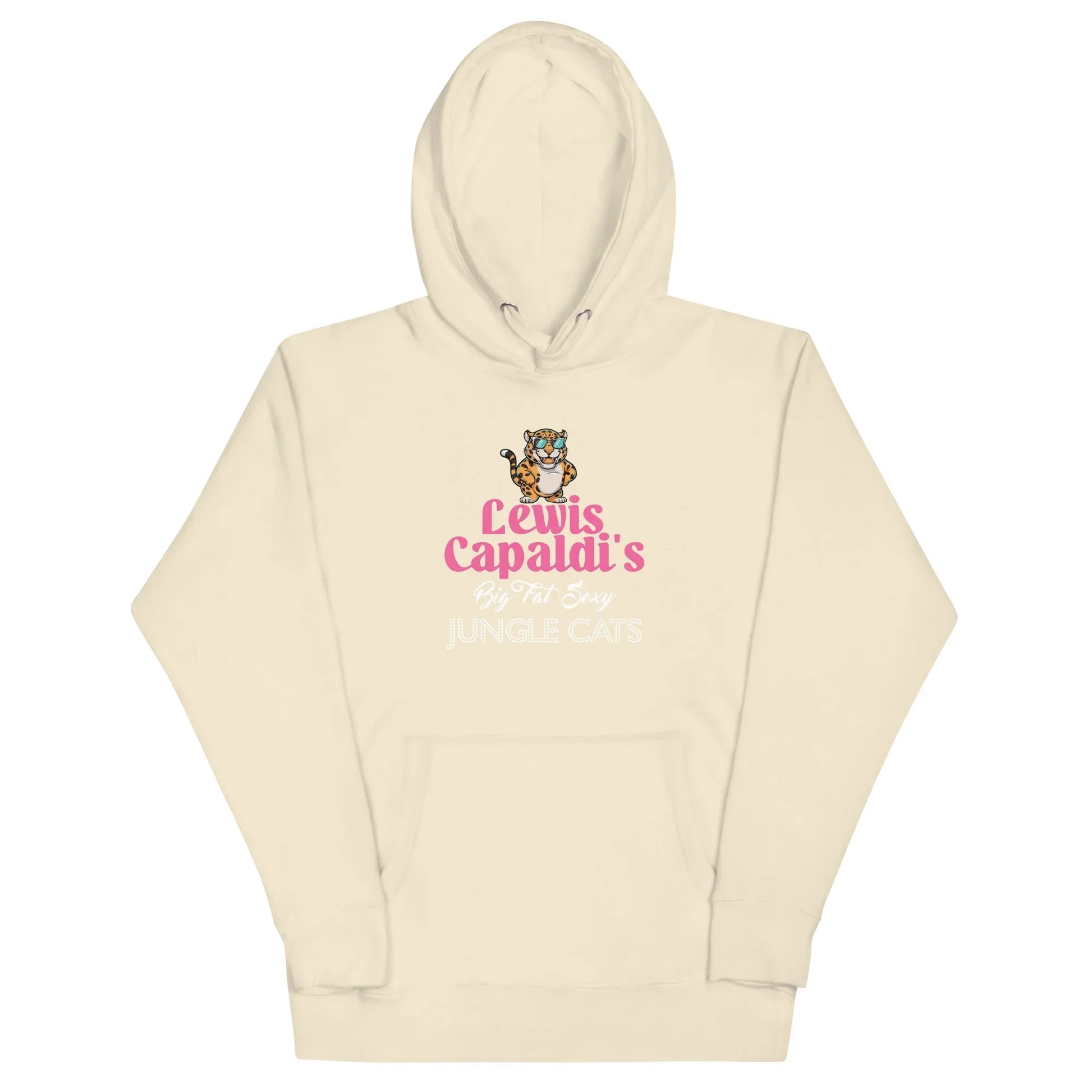 Lewis Capaldi "Big Fat Sexy Jungle Cats" Unisex Hoodie Alcyone213k