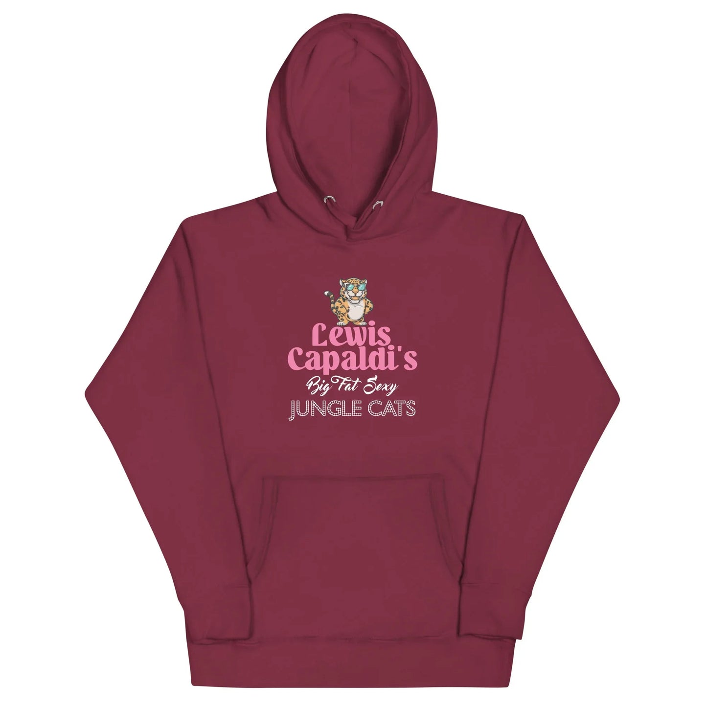 Lewis Capaldi "Big Fat Sexy Jungle Cats" Unisex Hoodie Alcyone213k