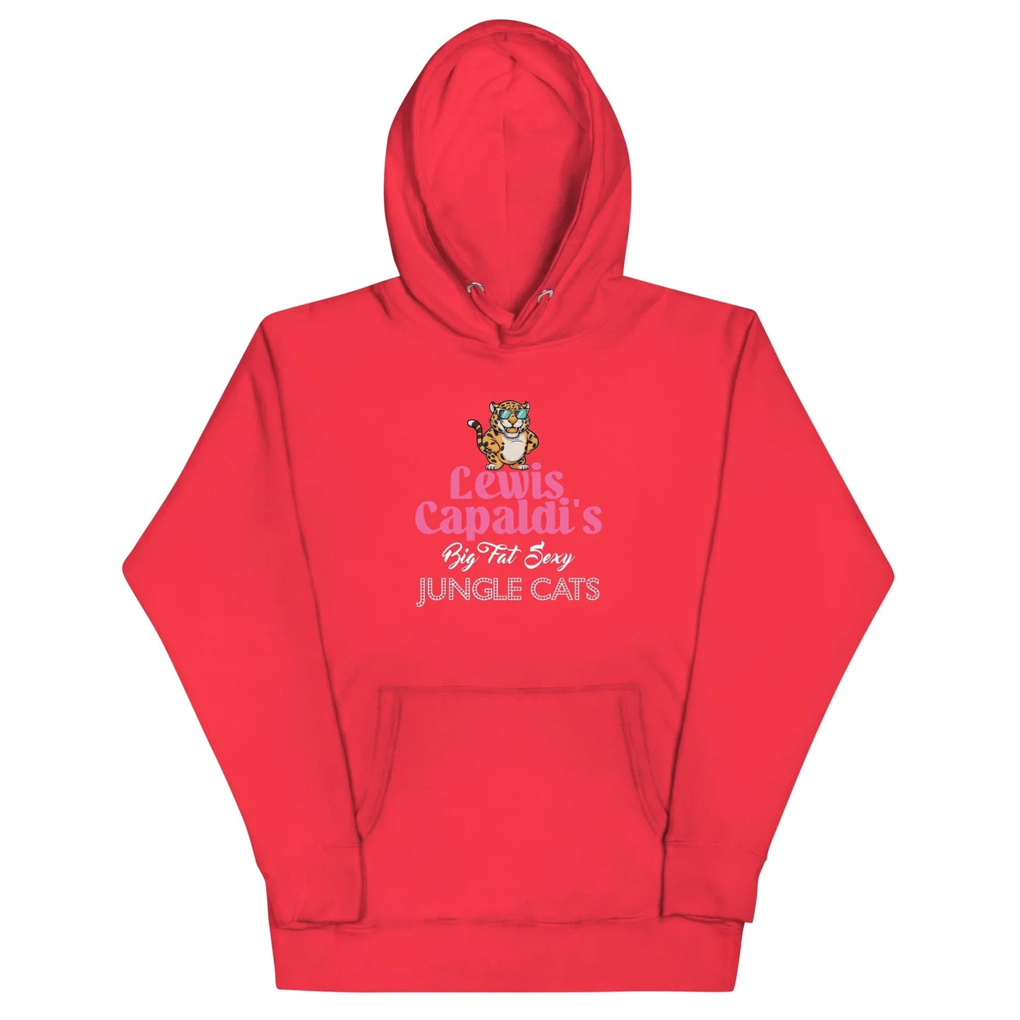 Lewis Capaldi "Big Fat Sexy Jungle Cats" Unisex Hoodie Alcyone213k