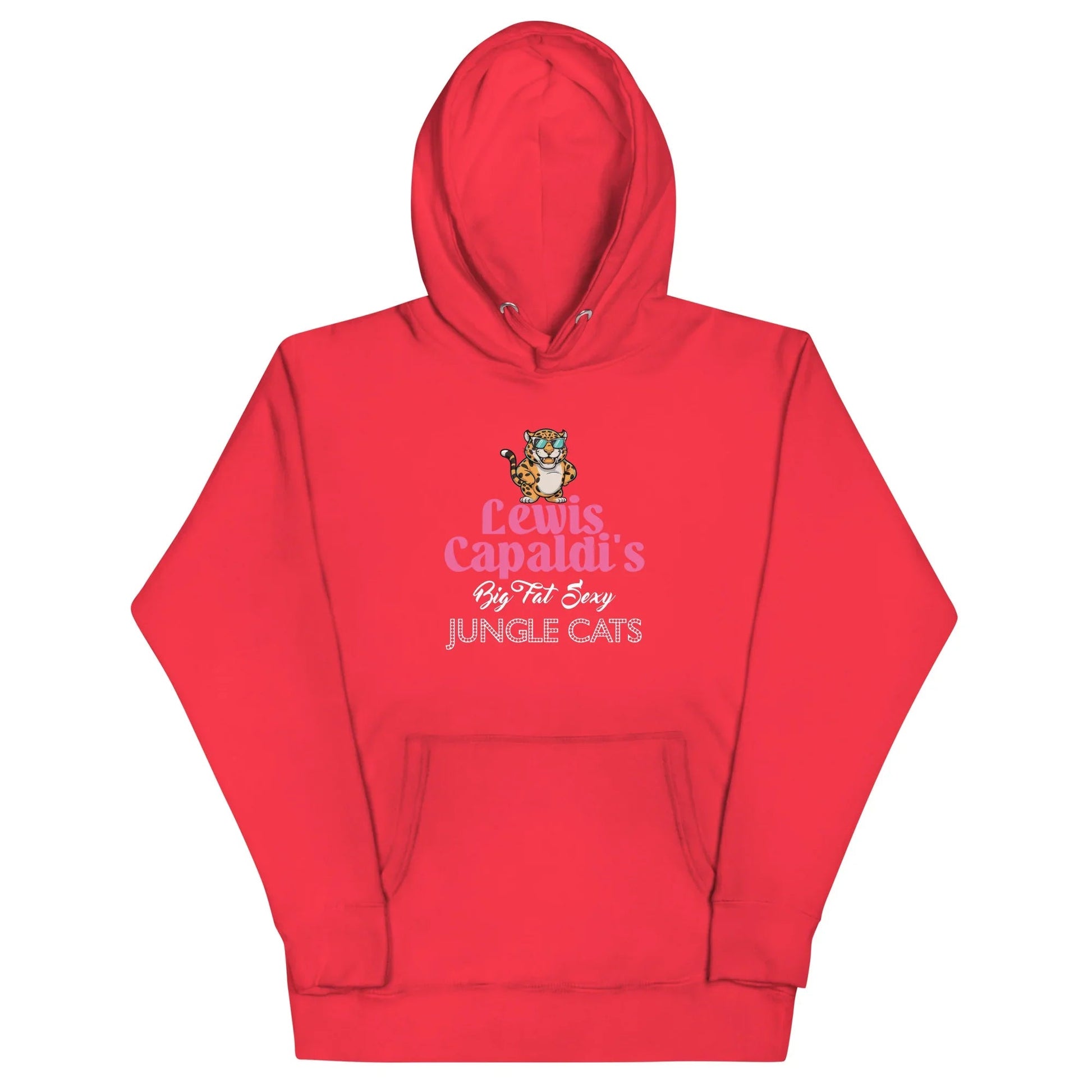 Lewis Capaldi "Big Fat Sexy Jungle Cats" Unisex Hoodie Alcyone213k