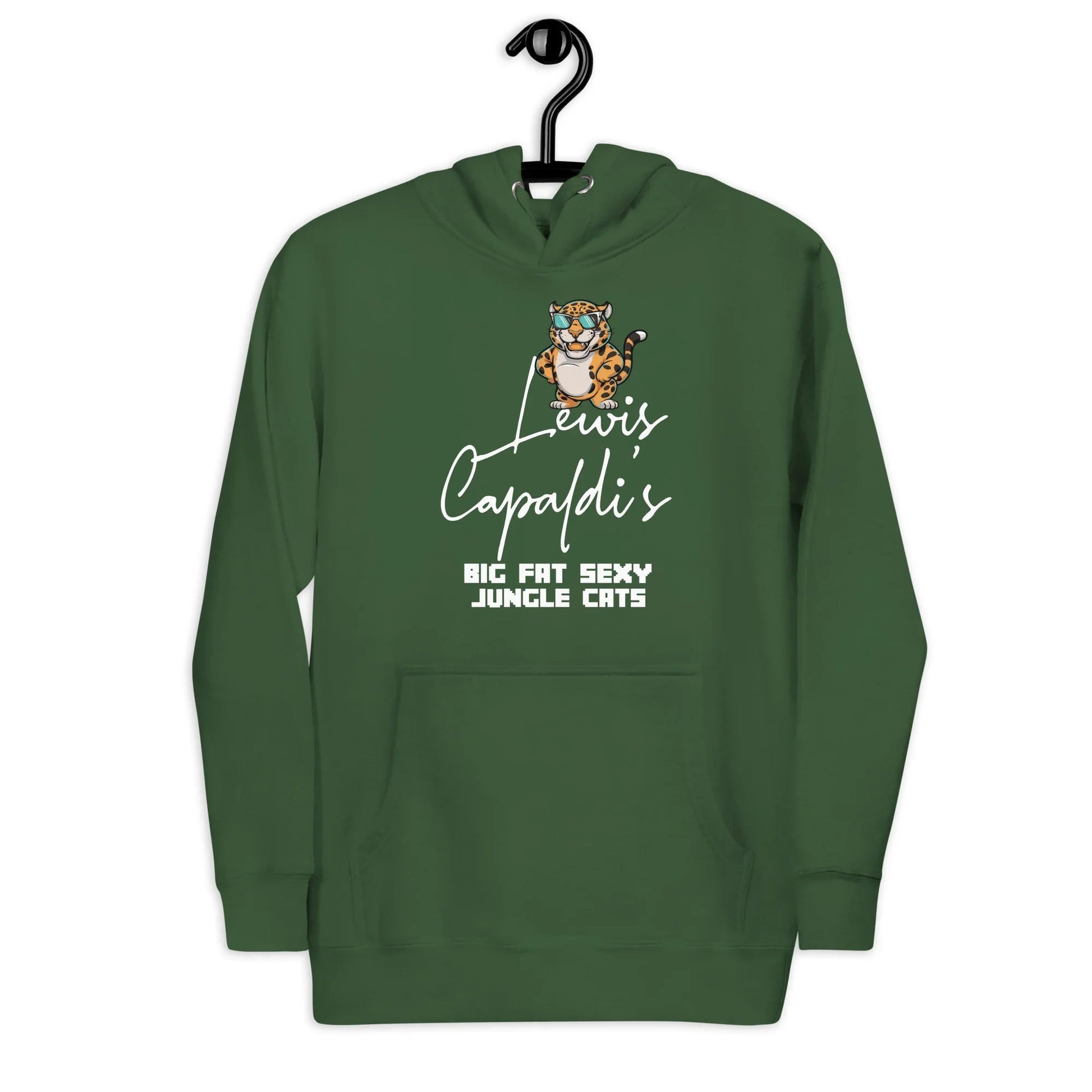 Lewis Capaldi "Big Fat Sexy Jungle Cats" Unisex Hoodie | Alcyone213k Alcyone213k