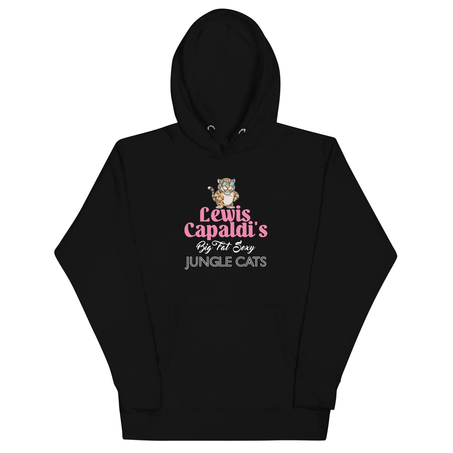 Lewis Capaldi "Big Fat Sexy Jungle Cats" Unisex Hoodie Alcyone213k