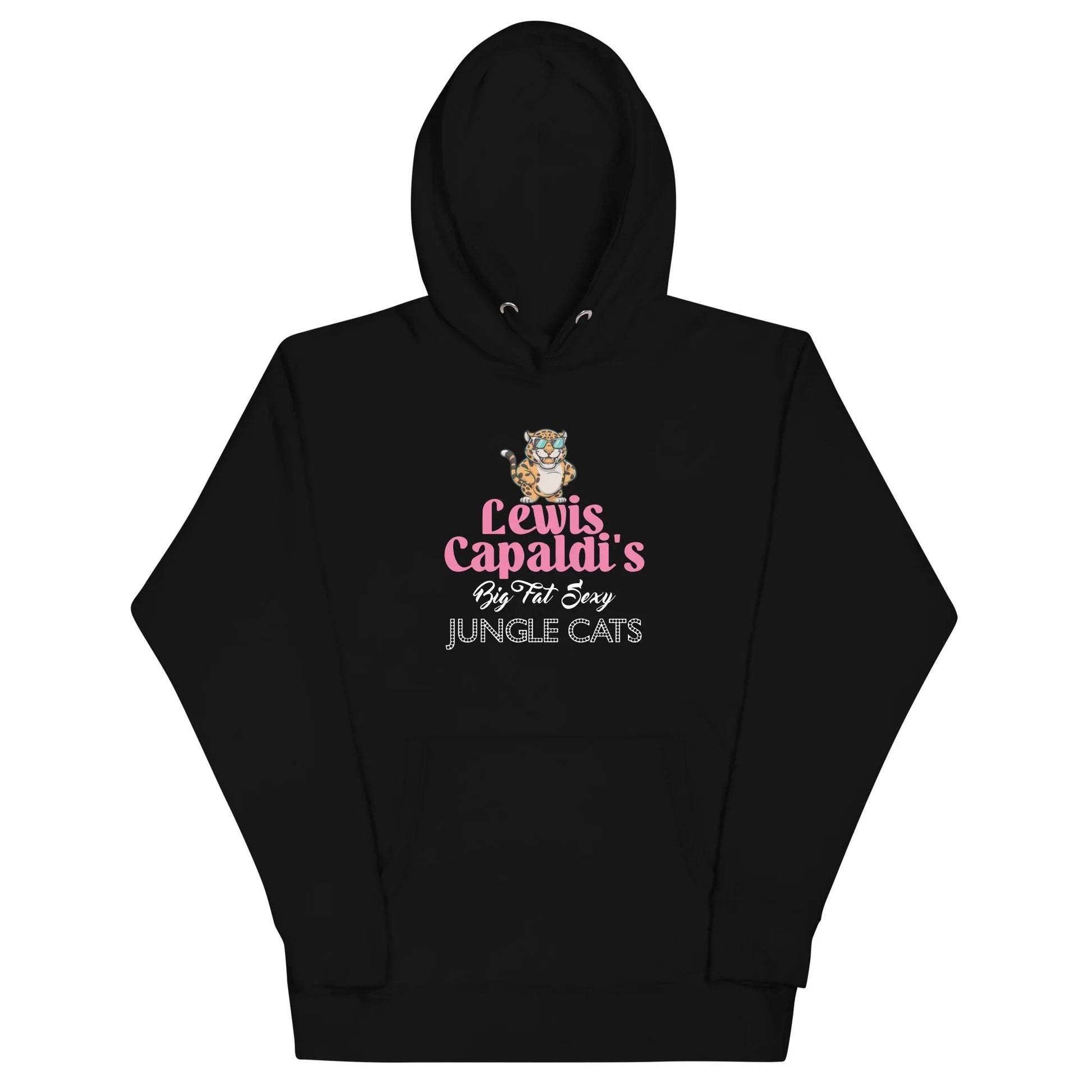 Lewis Capaldi "Big Fat Sexy Jungle Cats" Unisex Hoodie Alcyone213k