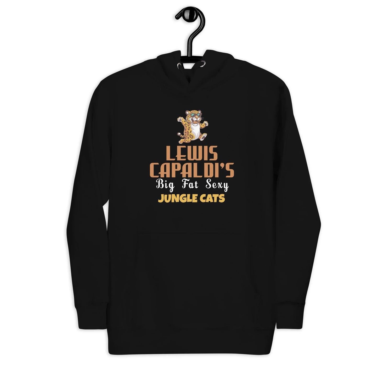 Lewis Capaldi "Big Fat Sexy Jungle Cats" Unisex Hoodie Alcyone213k