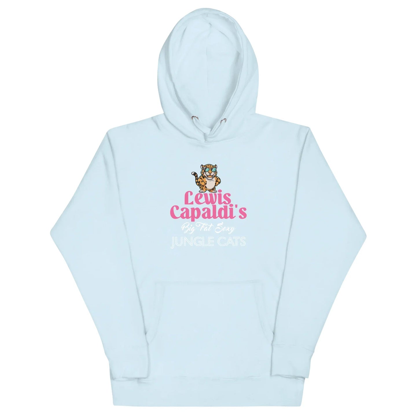 Lewis Capaldi "Big Fat Sexy Jungle Cats" Unisex Hoodie Alcyone213k