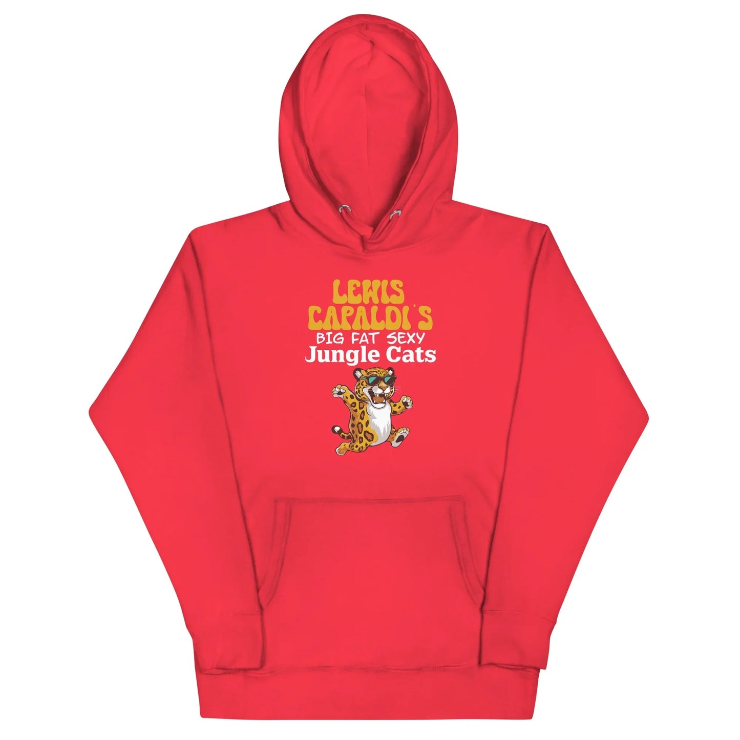 Lewis Capaldi Big Fat Sexy Jungle Cats Hoodie - Unisex Graphic Sweatshirt Alcyone213k