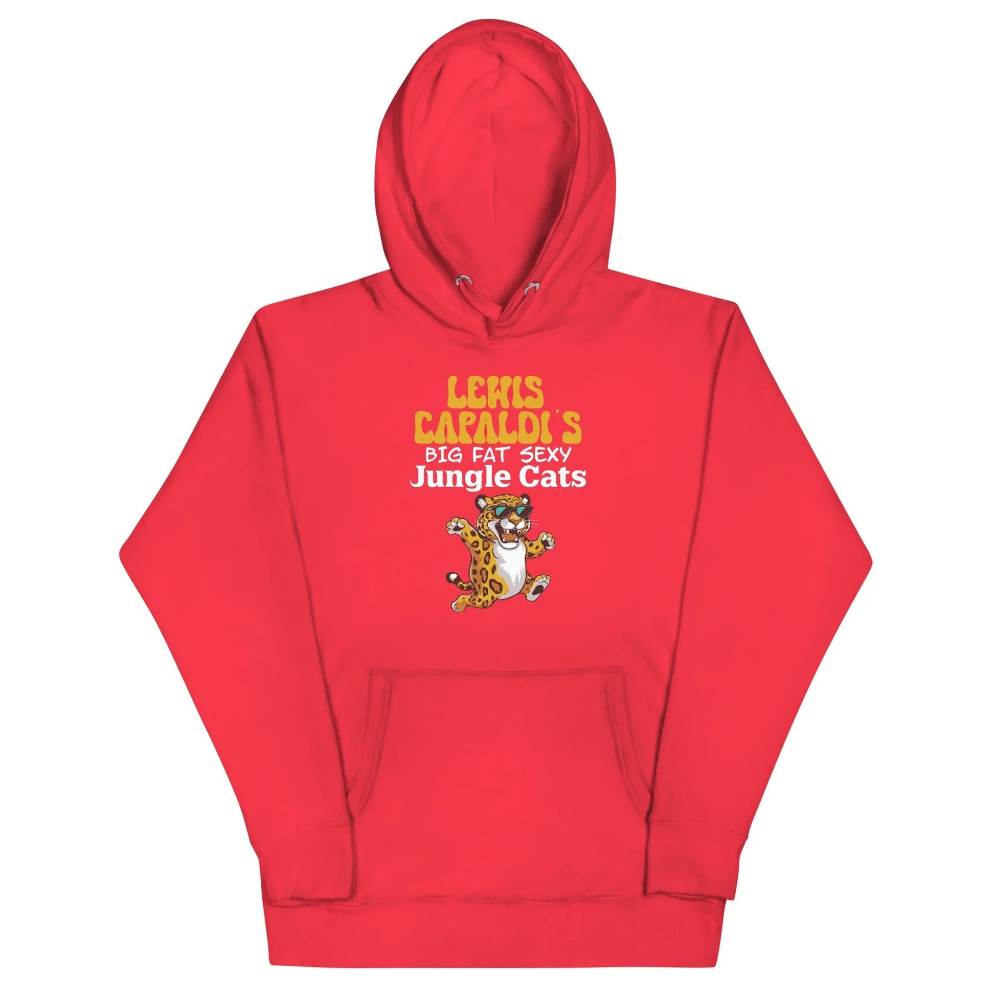 Lewis Capaldi Big Fat Sexy Jungle Cats Hoodie - Unisex Graphic Sweatshirt Alcyone213k
