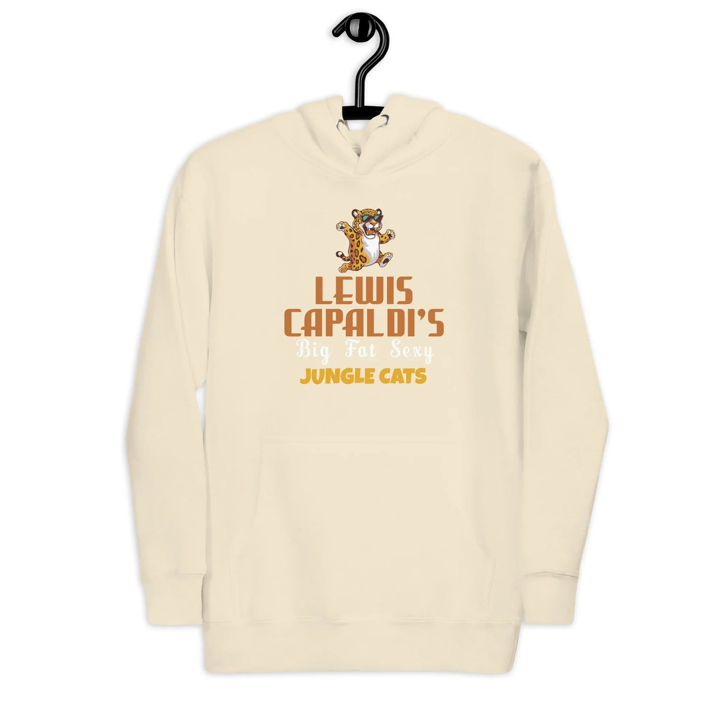 Lewis Capaldi "Big Fat Sexy Jungle Cats" Unisex Hoodie Alcyone213k