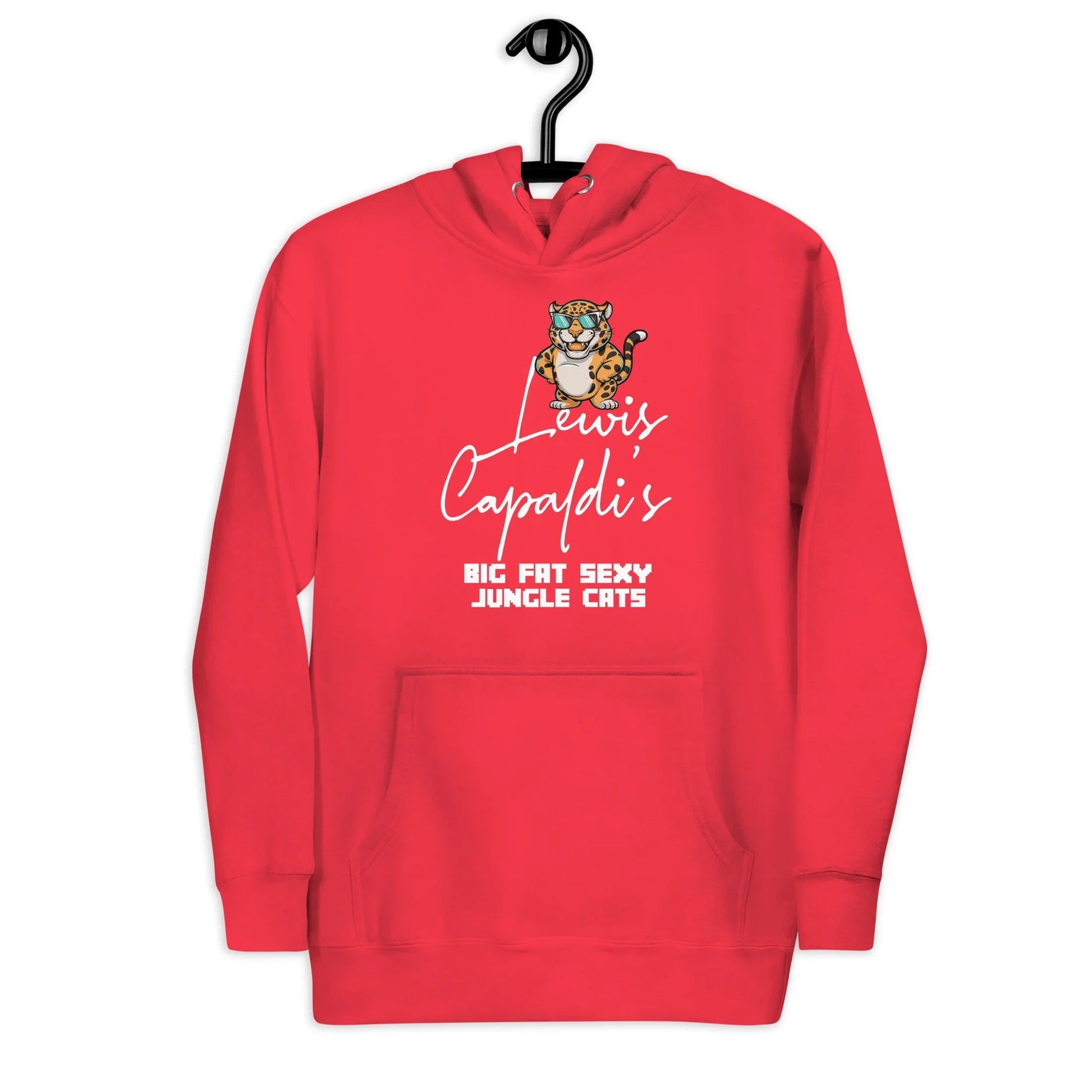 Lewis Capaldi "Big Fat Sexy Jungle Cats" Unisex Hoodie | Alcyone213k Alcyone213k