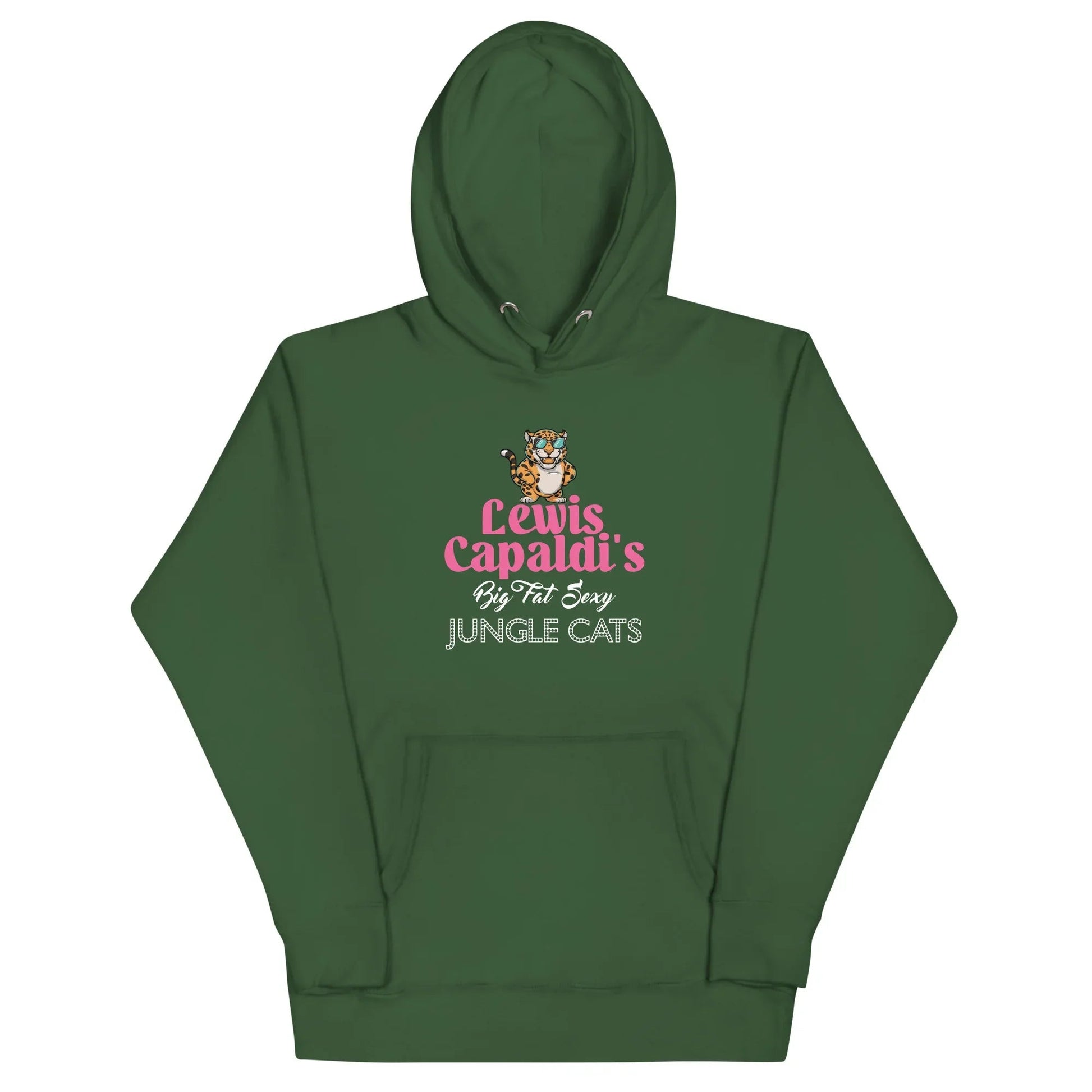 Lewis Capaldi "Big Fat Sexy Jungle Cats" Unisex Hoodie Alcyone213k