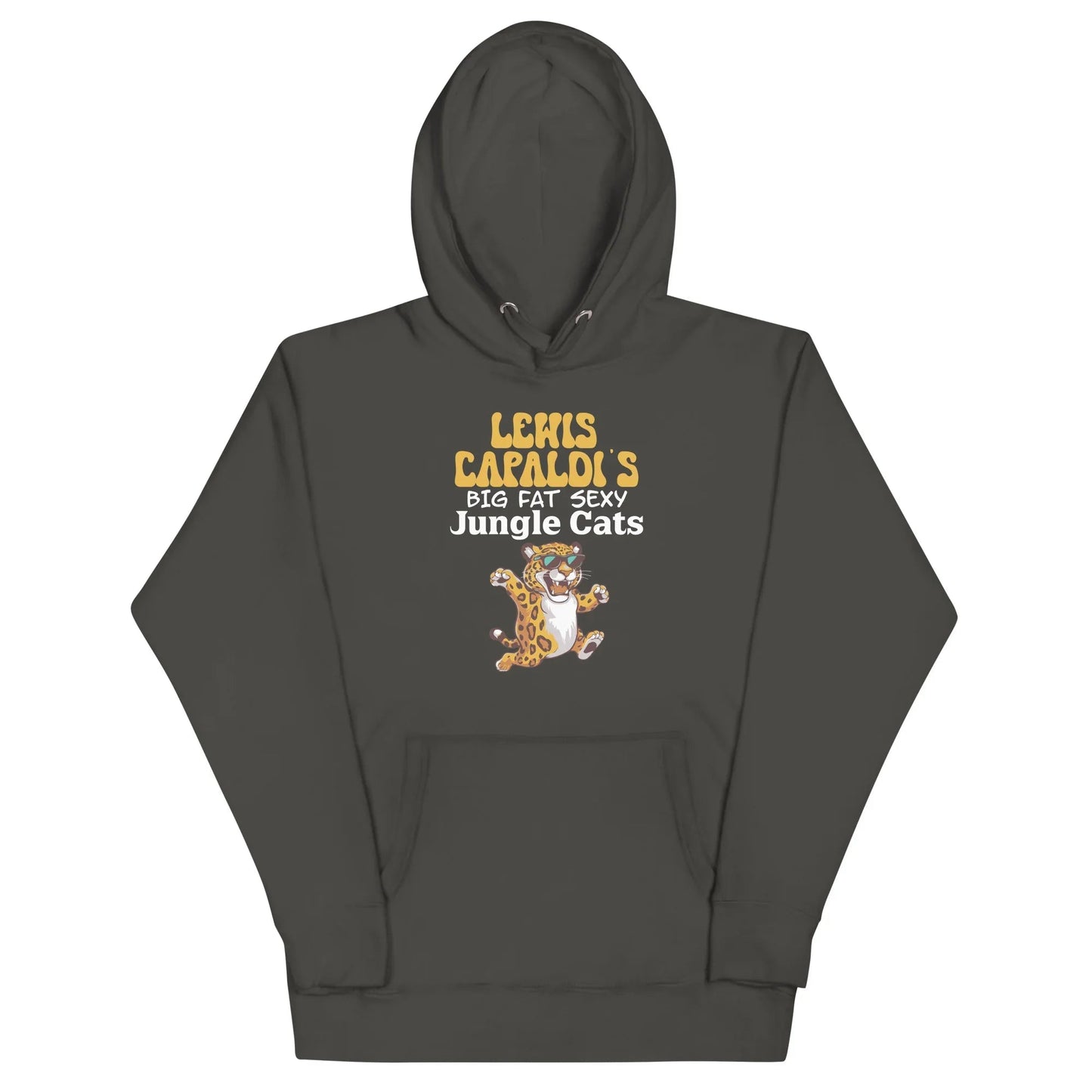 Lewis Capaldi Big Fat Sexy Jungle Cats Hoodie - Unisex Graphic Sweatshirt Alcyone213k