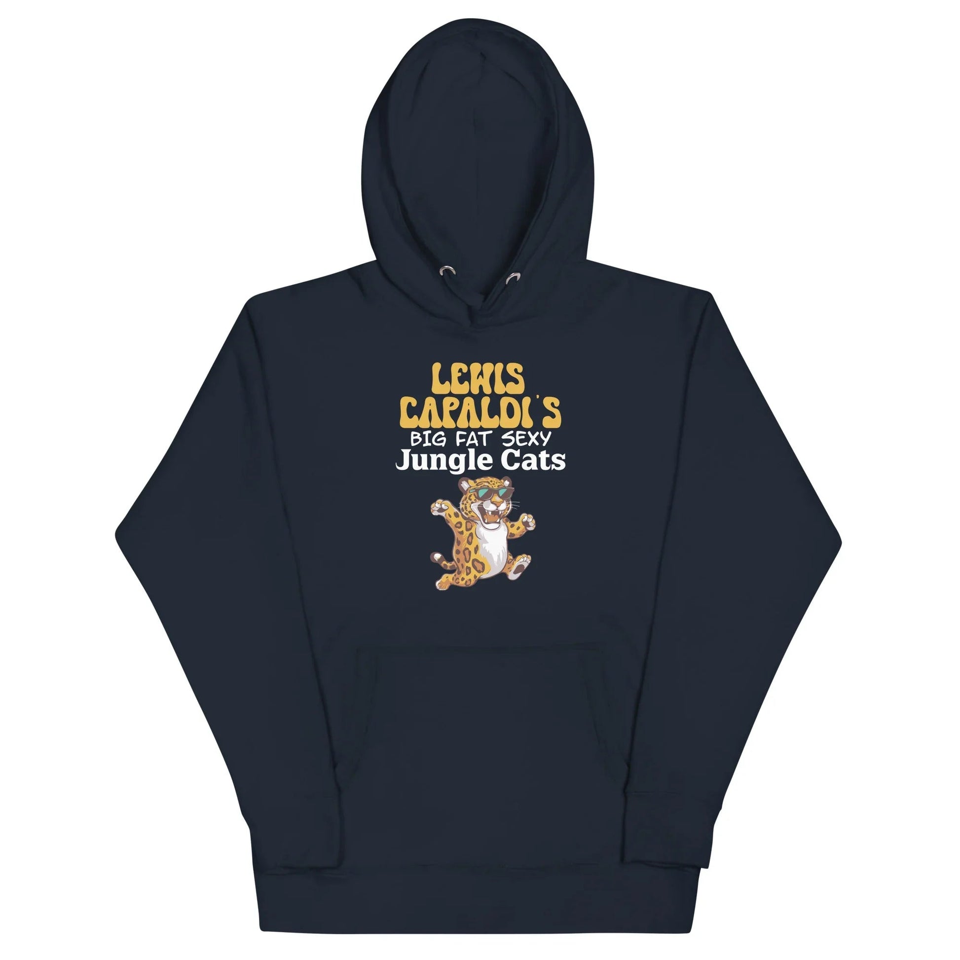 Lewis Capaldi Big Fat Sexy Jungle Cats Hoodie - Unisex Graphic Sweatshirt Alcyone213k
