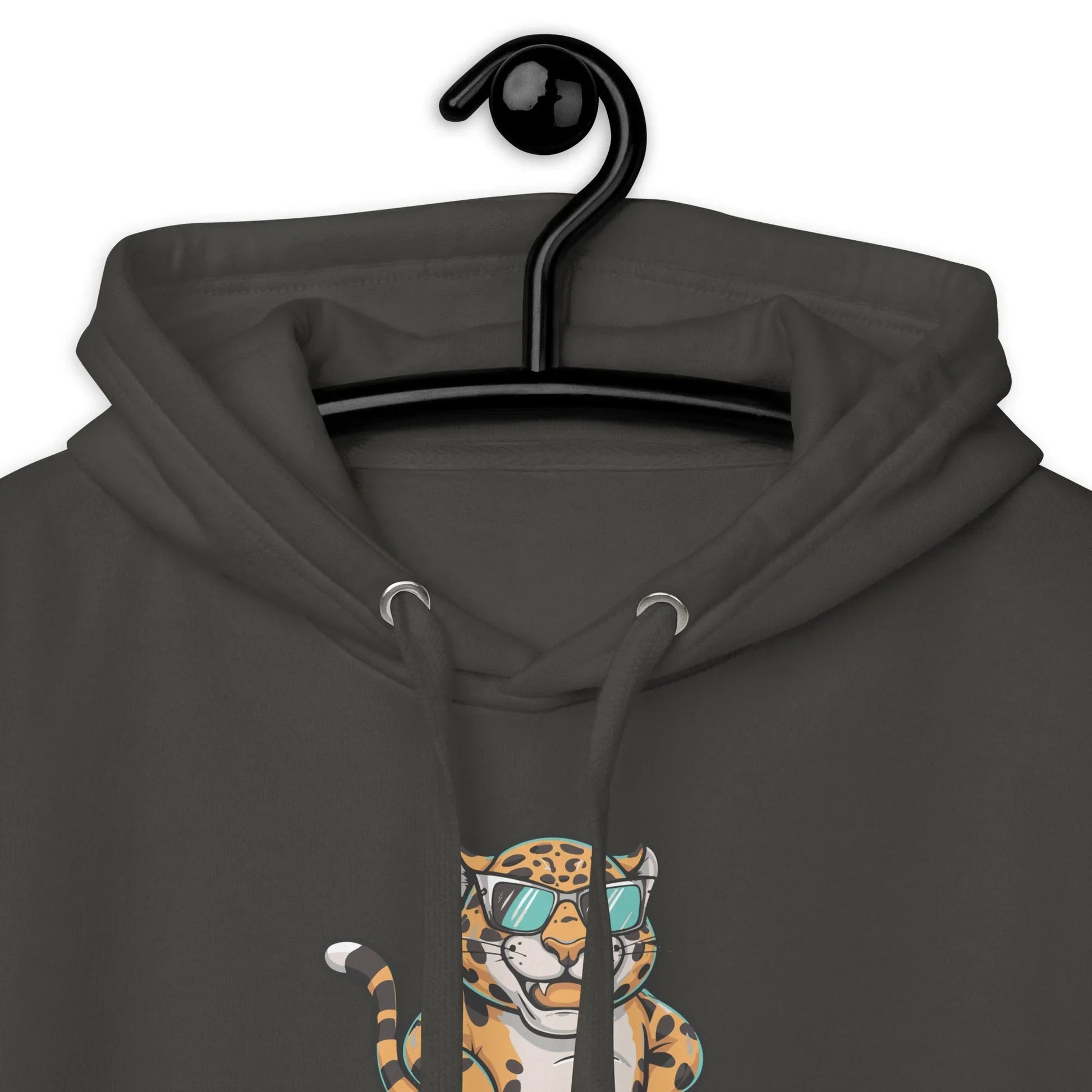 Lewis Capaldi Big Fat Sexy Jungle Cats Hoodie - Unisex Black Cotton Blend Alcyone213k