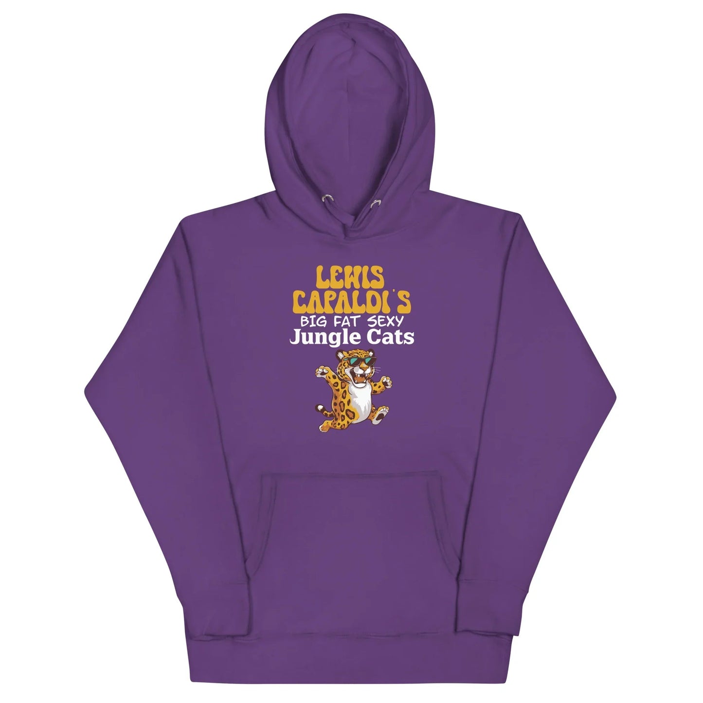 Lewis Capaldi Big Fat Sexy Jungle Cats Hoodie - Unisex Graphic Sweatshirt Alcyone213k