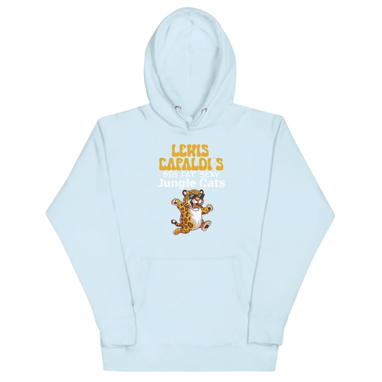 Lewis Capaldi Big Fat Sexy Jungle Cats Hoodie - Unisex Graphic Sweatshirt Alcyone213k