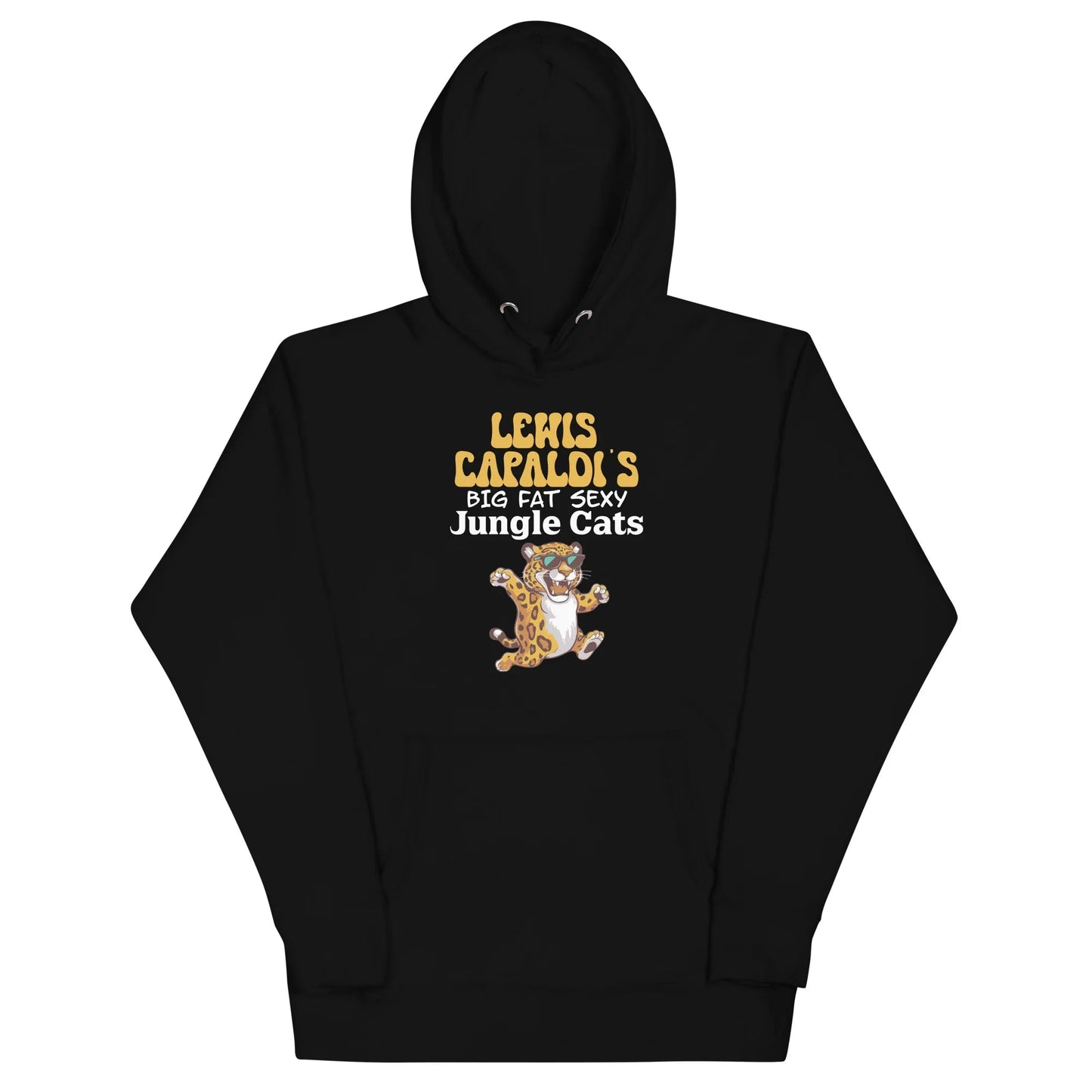 Lewis Capaldi Big Fat Sexy Jungle Cats Hoodie - Unisex Graphic Sweatshirt Alcyone213k