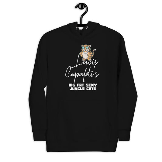 Lewis Capaldi "Big Fat Sexy Jungle Cats" Unisex Hoodie | Alcyone213k Alcyone213k