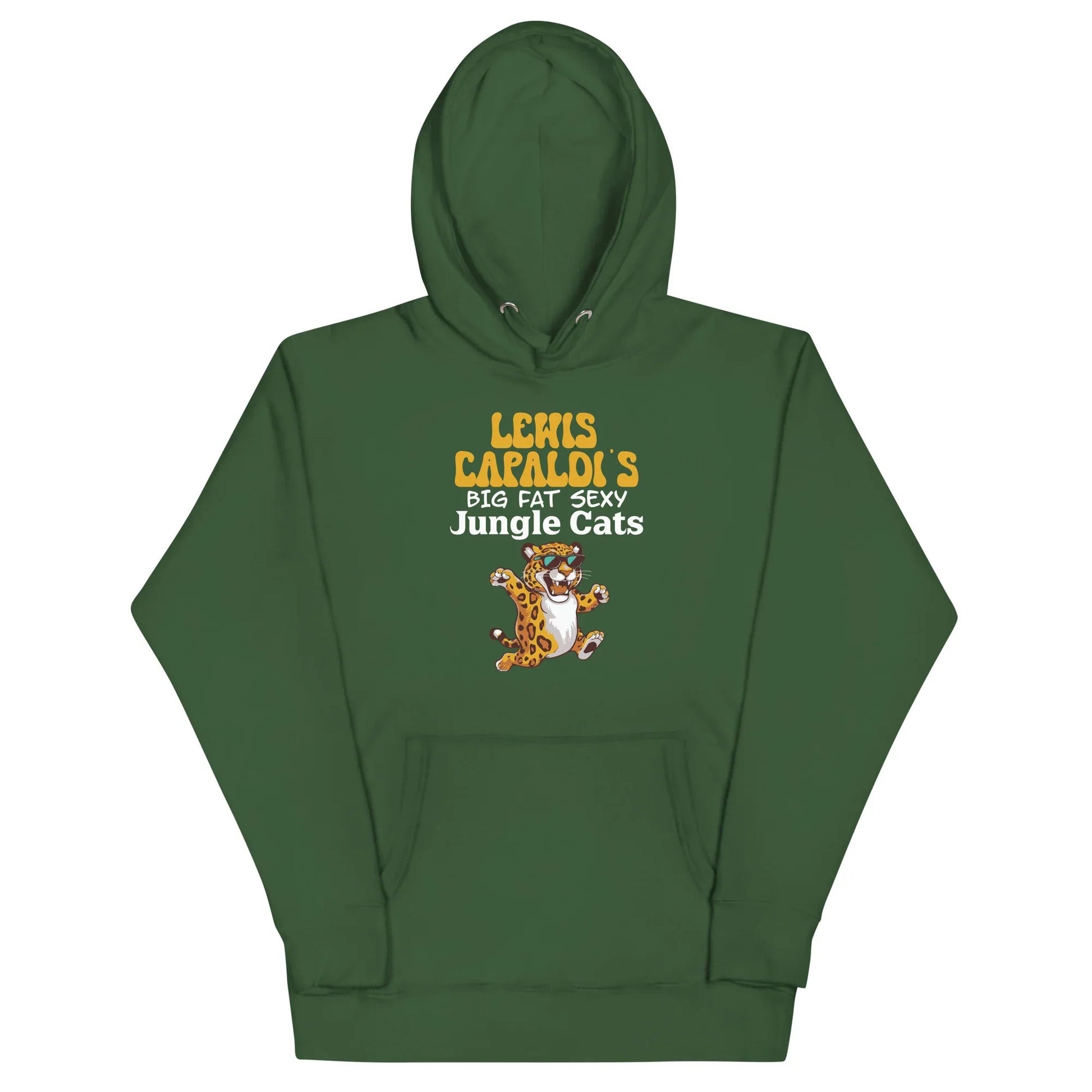 Lewis Capaldi Big Fat Sexy Jungle Cats Hoodie - Unisex Graphic Sweatshirt Alcyone213k
