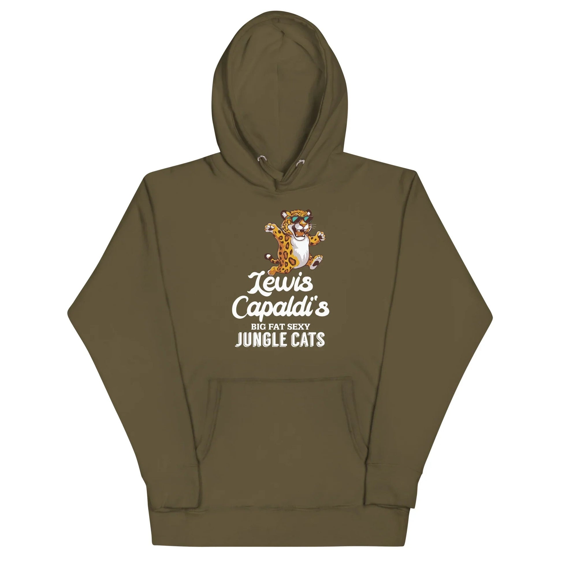 Lewis Capaldi Big Fat Sexy Jungle Cats Unisex Hoodie Alcyone213k