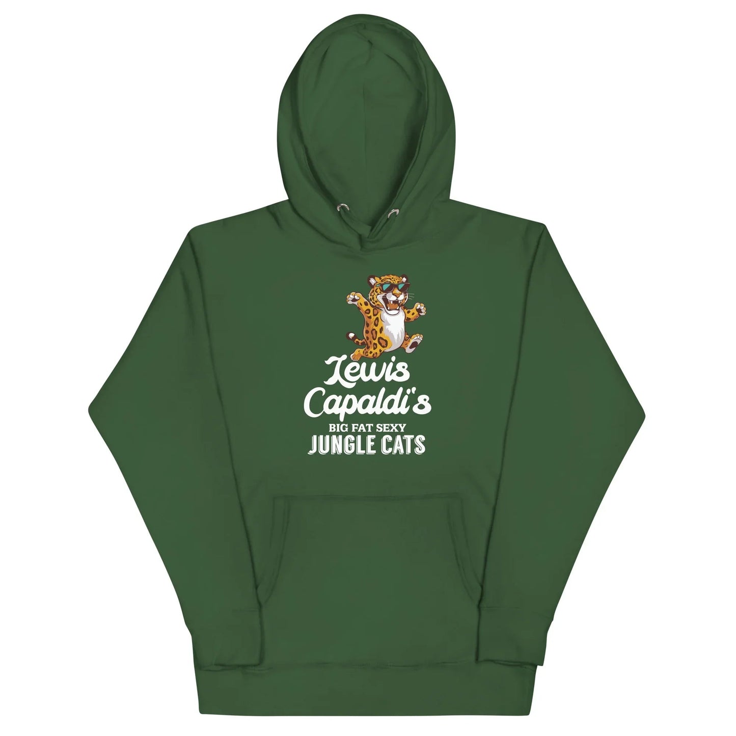 Lewis Capaldi Big Fat Sexy Jungle Cats Unisex Hoodie Alcyone213k