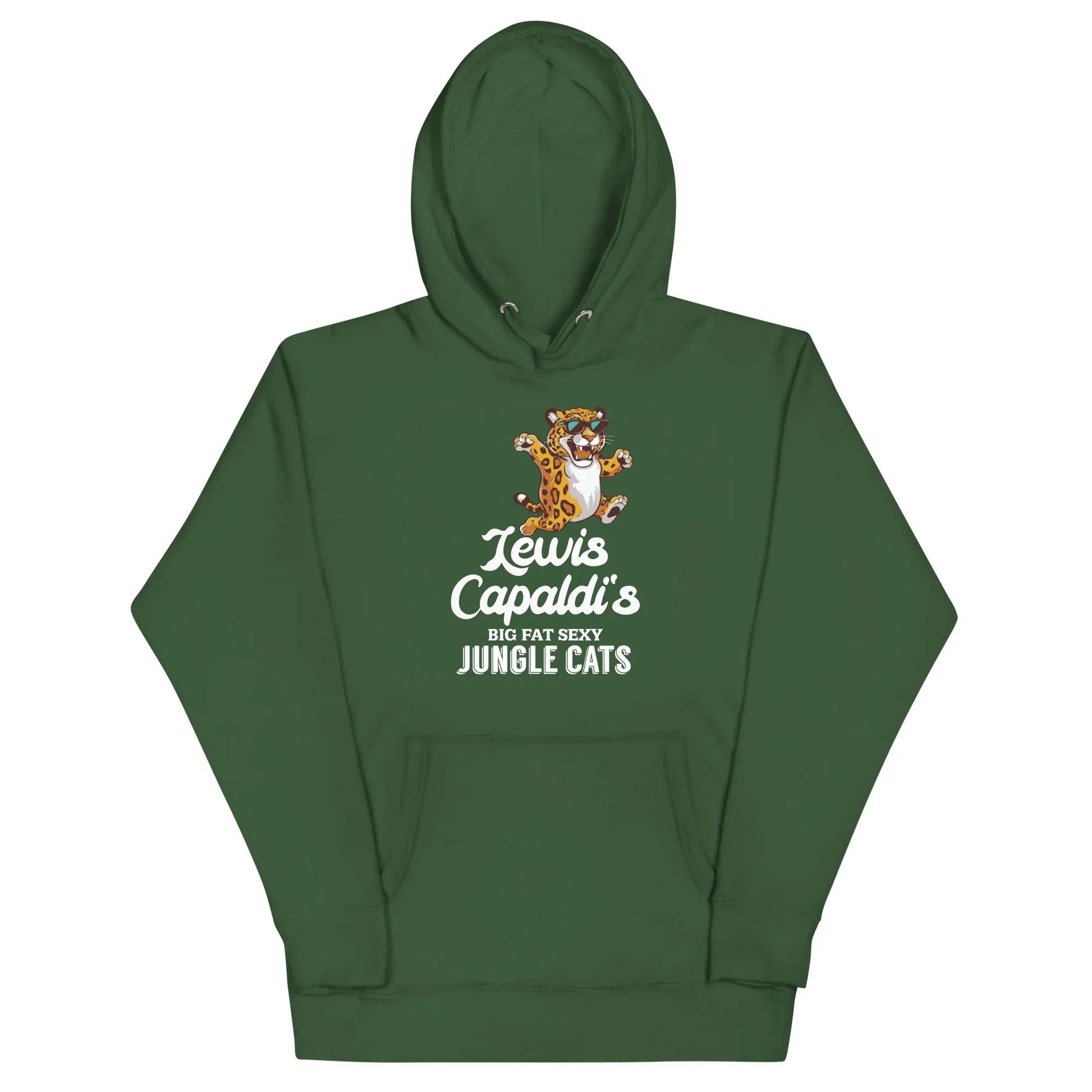 Lewis Capaldi Big Fat Sexy Jungle Cats Unisex Hoodie Alcyone213k