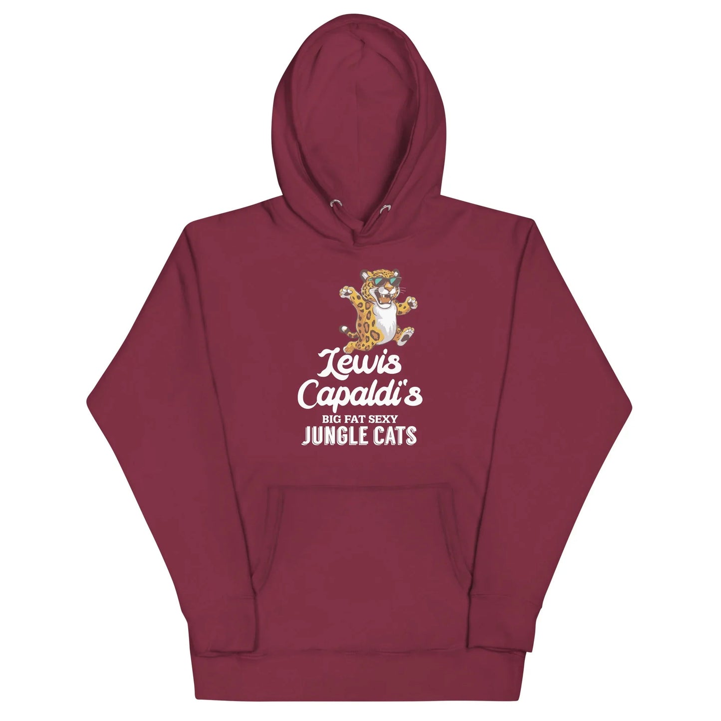 Lewis Capaldi Big Fat Sexy Jungle Cats Unisex Hoodie Alcyone213k