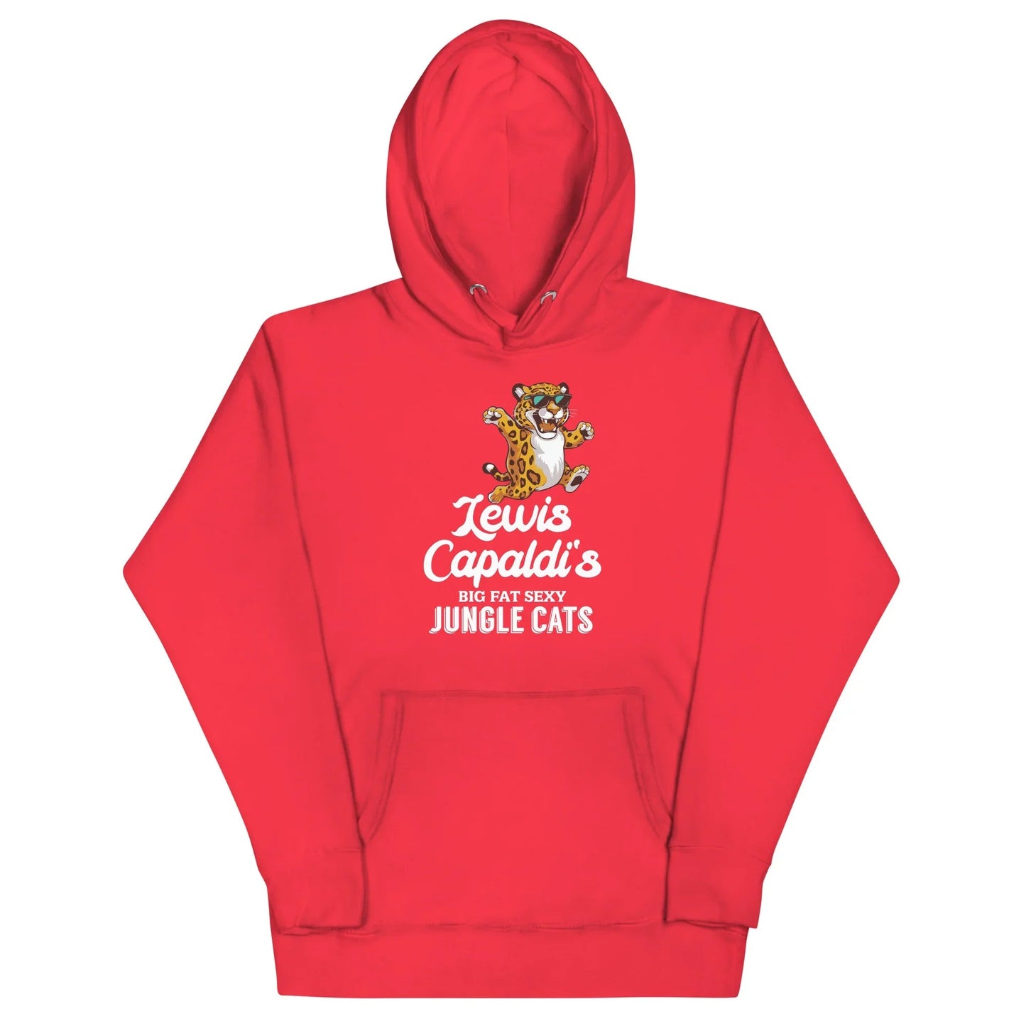 Lewis Capaldi Big Fat Sexy Jungle Cats Unisex Hoodie Alcyone213k