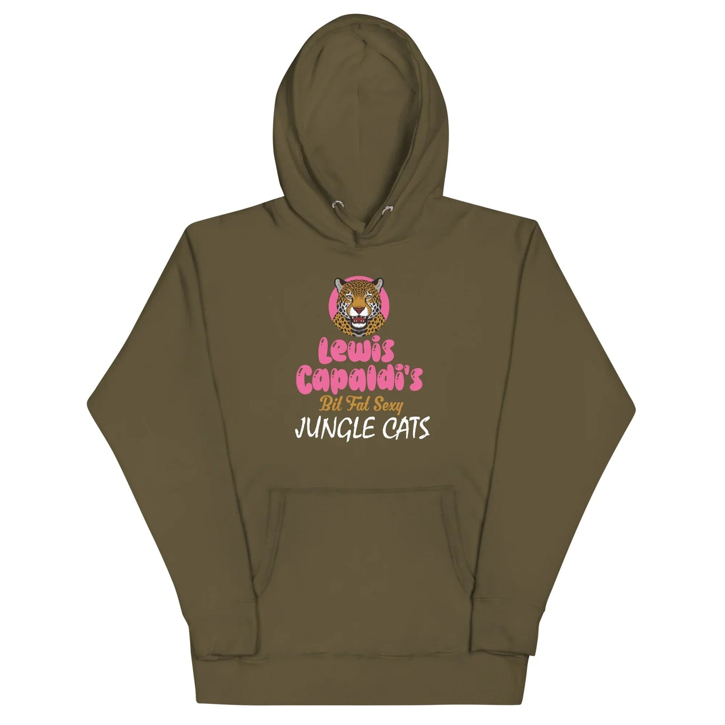 Lewis Capaldi Big Fat Sexy Jungle Cats Hoodie | Unisex Graphic Sweatshirt Alcyone213k