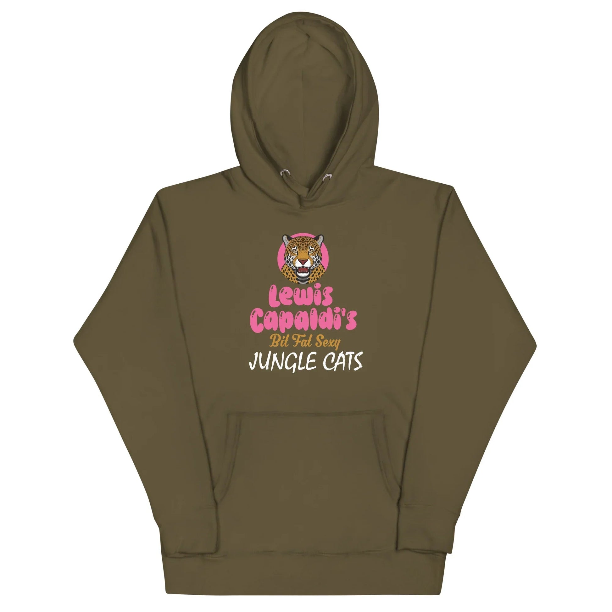 Lewis Capaldi Big Fat Sexy Jungle Cats Hoodie | Unisex Graphic Sweatshirt Alcyone213k