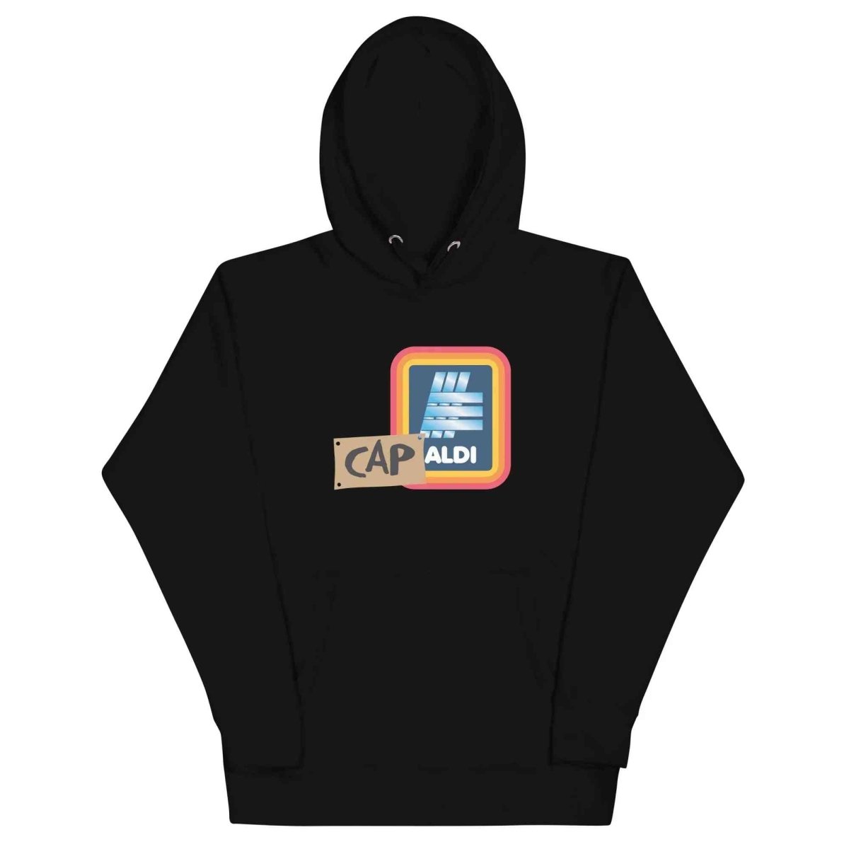 Lewis Capaldi "Capaldi On A Aldi" Graphic Hoodie - Unisex Cotton Blend Alcyone213k