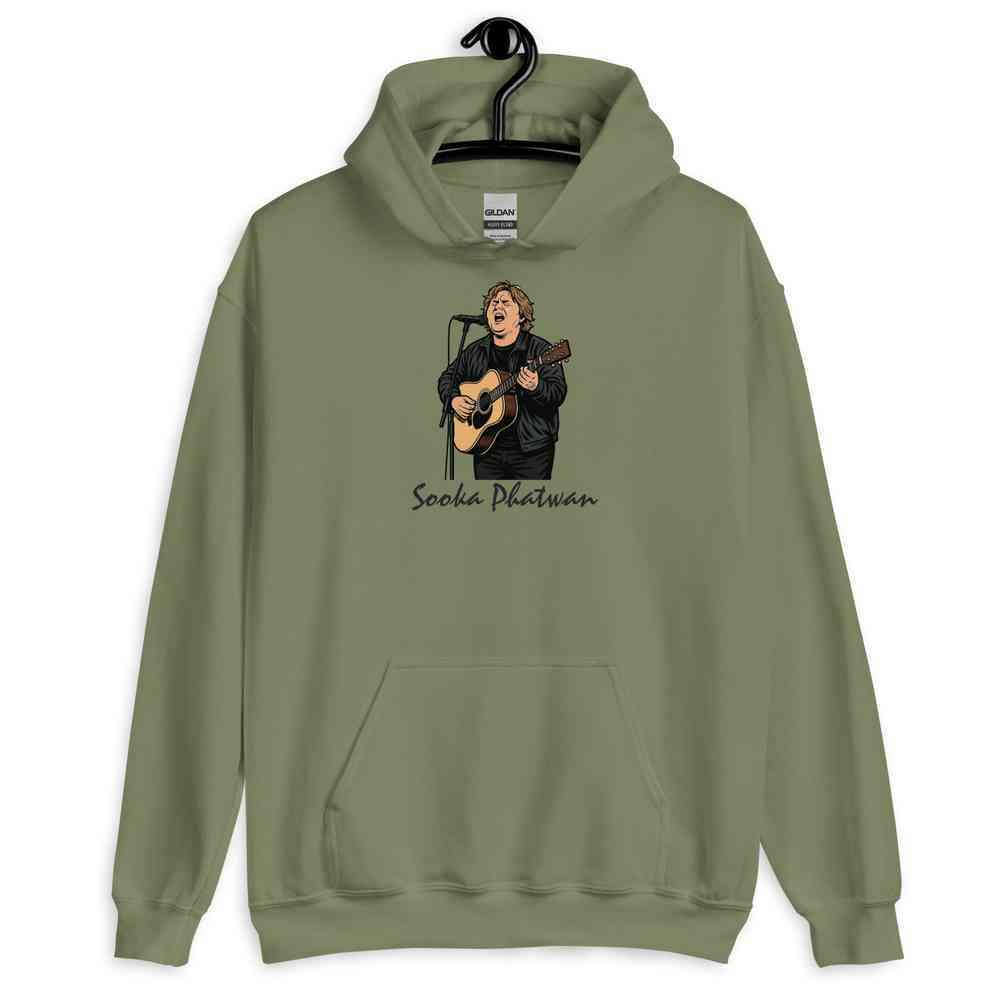 Lewis Capaldi Hoodie - Sustainable Soft Fabric Unisex Apparel by Alcyone213k - Alcyone213k