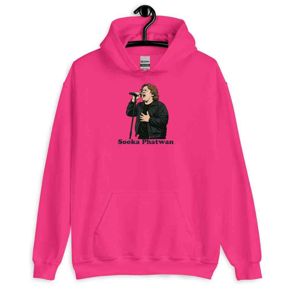Lewis Capaldi Hoodie | Sooka Phatwan Red Cozy Unisex Apparel Alcyone213k