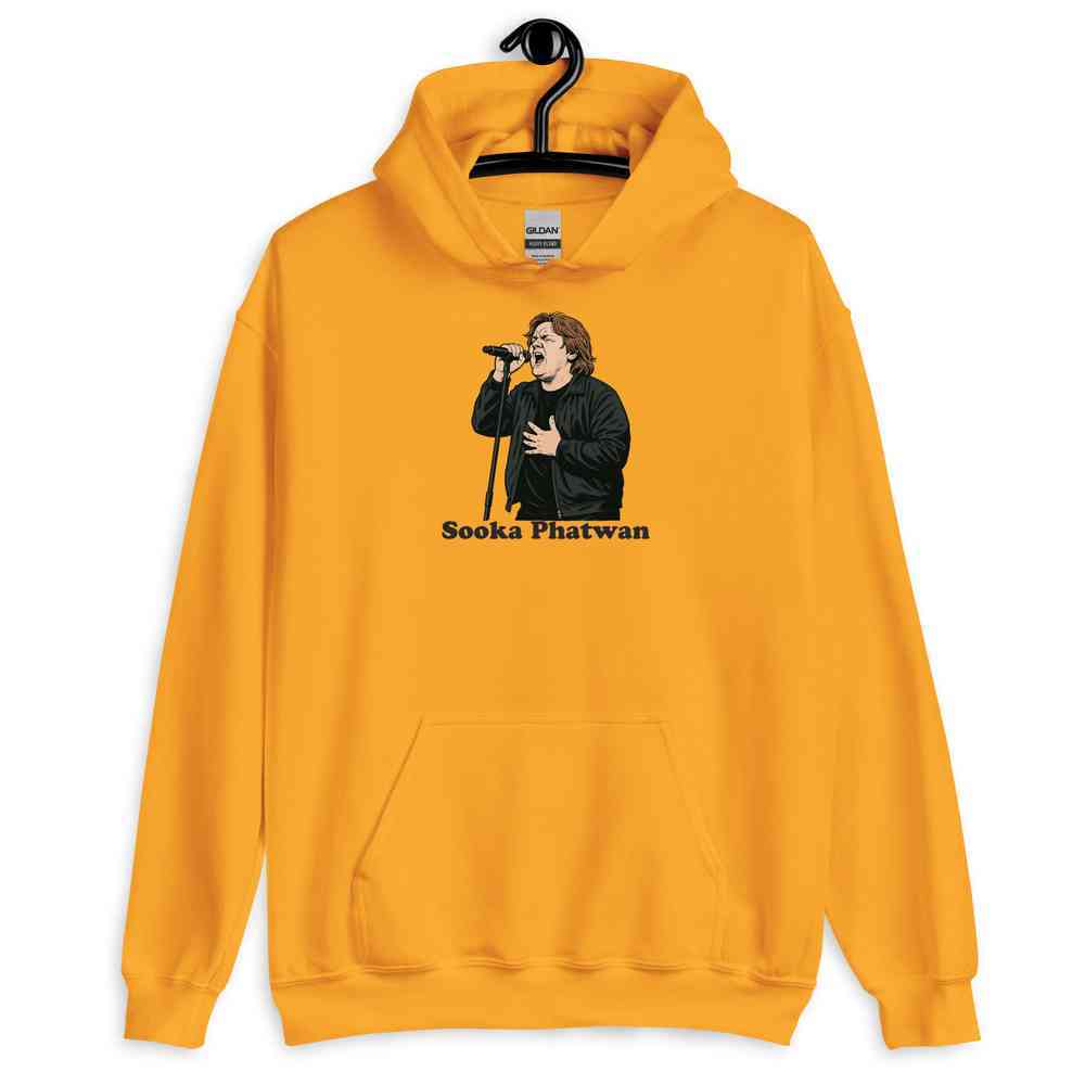 Lewis Capaldi Hoodie | Sooka Phatwan Red Cozy Unisex Apparel Alcyone213k