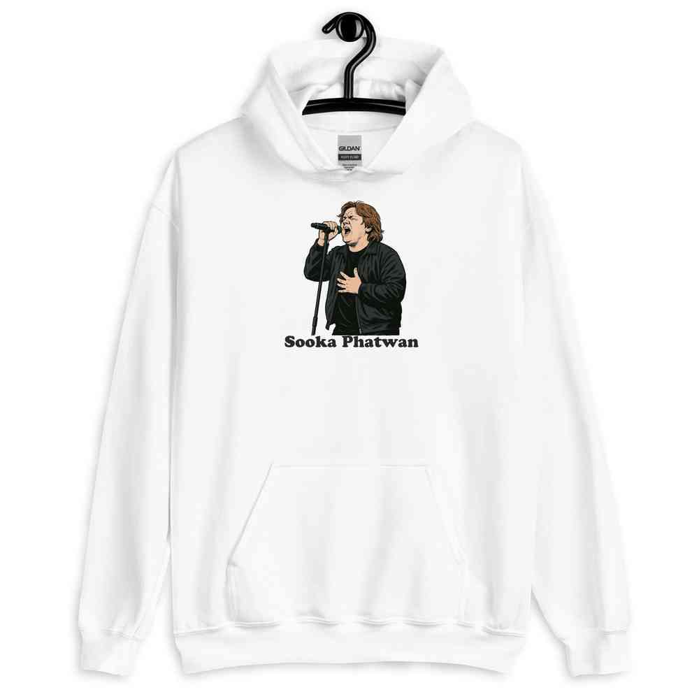 Lewis Capaldi Hoodie | Sooka Phatwan Red Cozy Unisex Apparel Alcyone213k