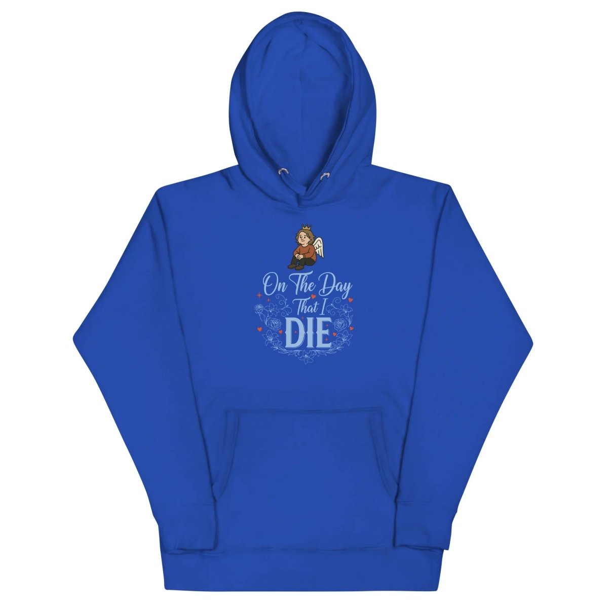 Lewis Capaldi "The Day That I Die" Lyric Hoodie – Unisex Eco-Friendly Cotton Blend Alcyone213k