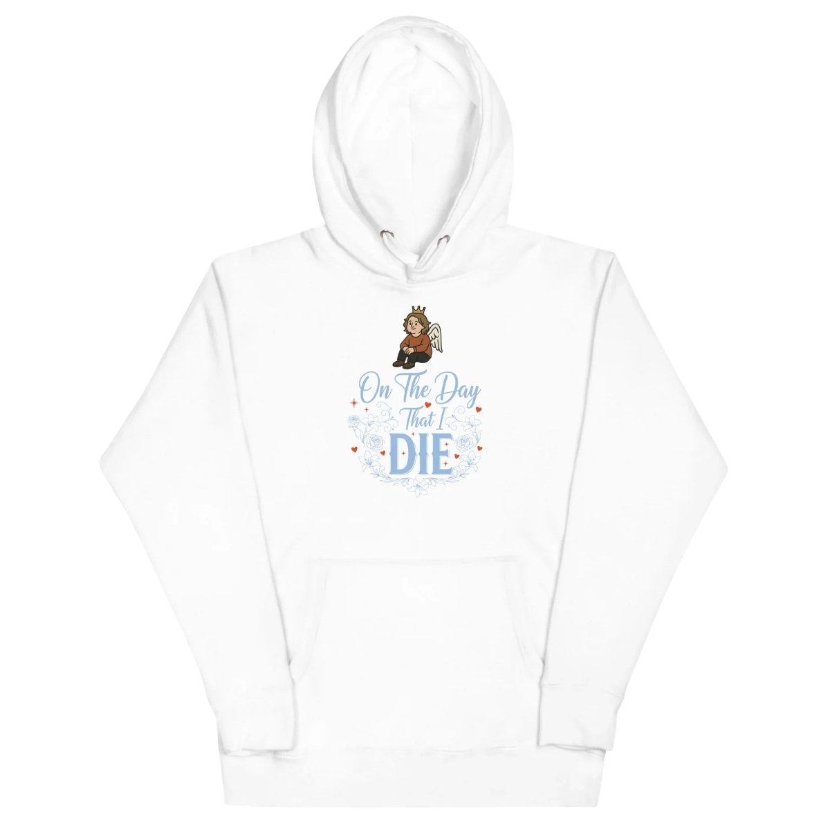 Lewis Capaldi "The Day That I Die" Lyric Hoodie – Unisex Eco-Friendly Cotton Blend Alcyone213k