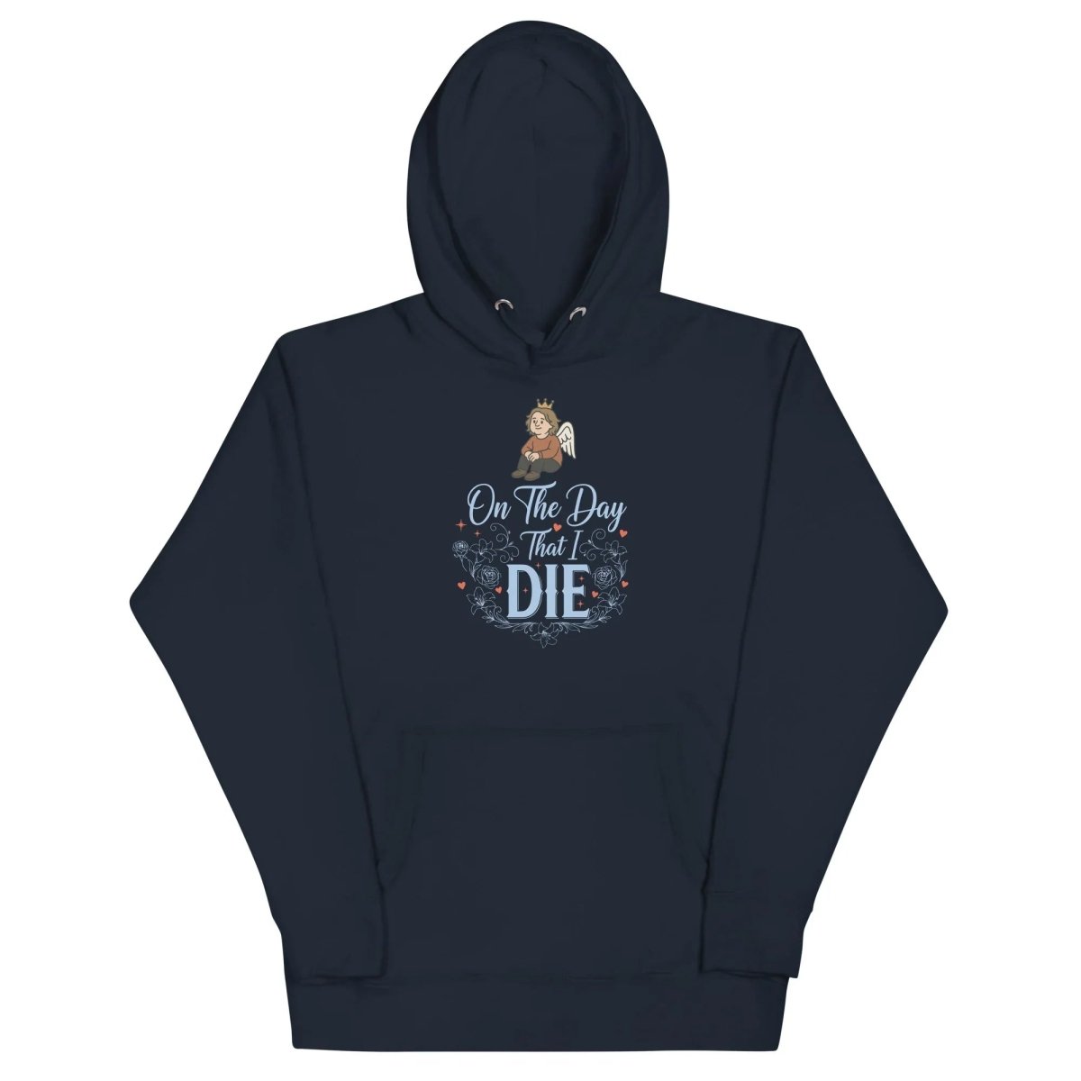 Lewis Capaldi "The Day That I Die" Lyric Hoodie – Unisex Eco-Friendly Cotton Blend Alcyone213k