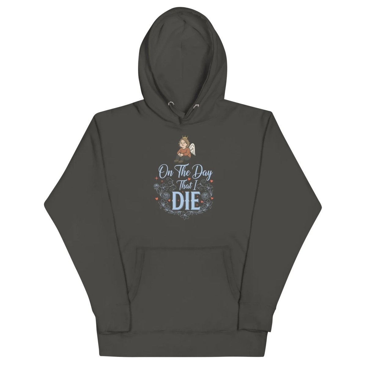 Lewis Capaldi "The Day That I Die" Lyric Hoodie – Unisex Eco-Friendly Cotton Blend Alcyone213k
